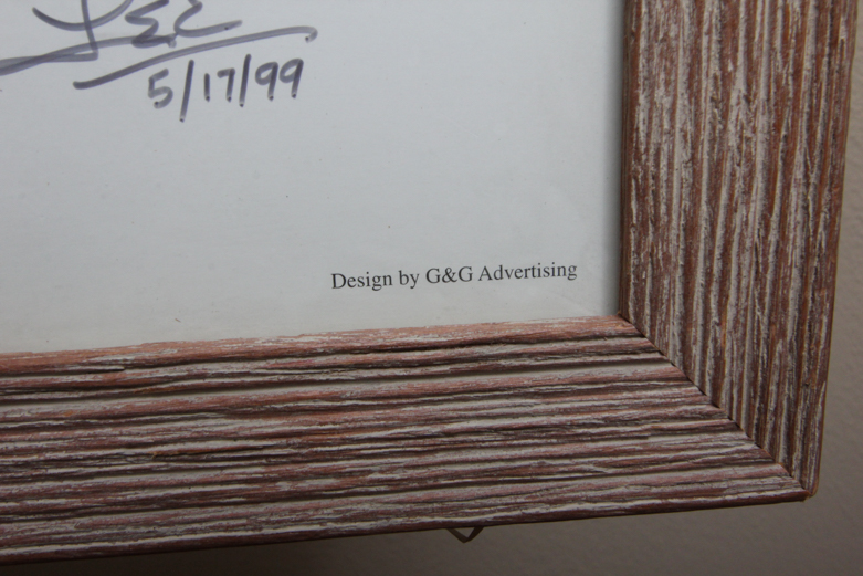 Signed Lee Marmon San Jose De La Laguna Mission Poster