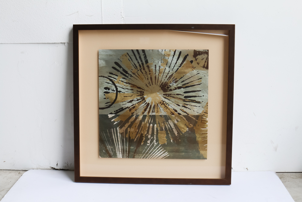 Pair of Abstract Modern Prints