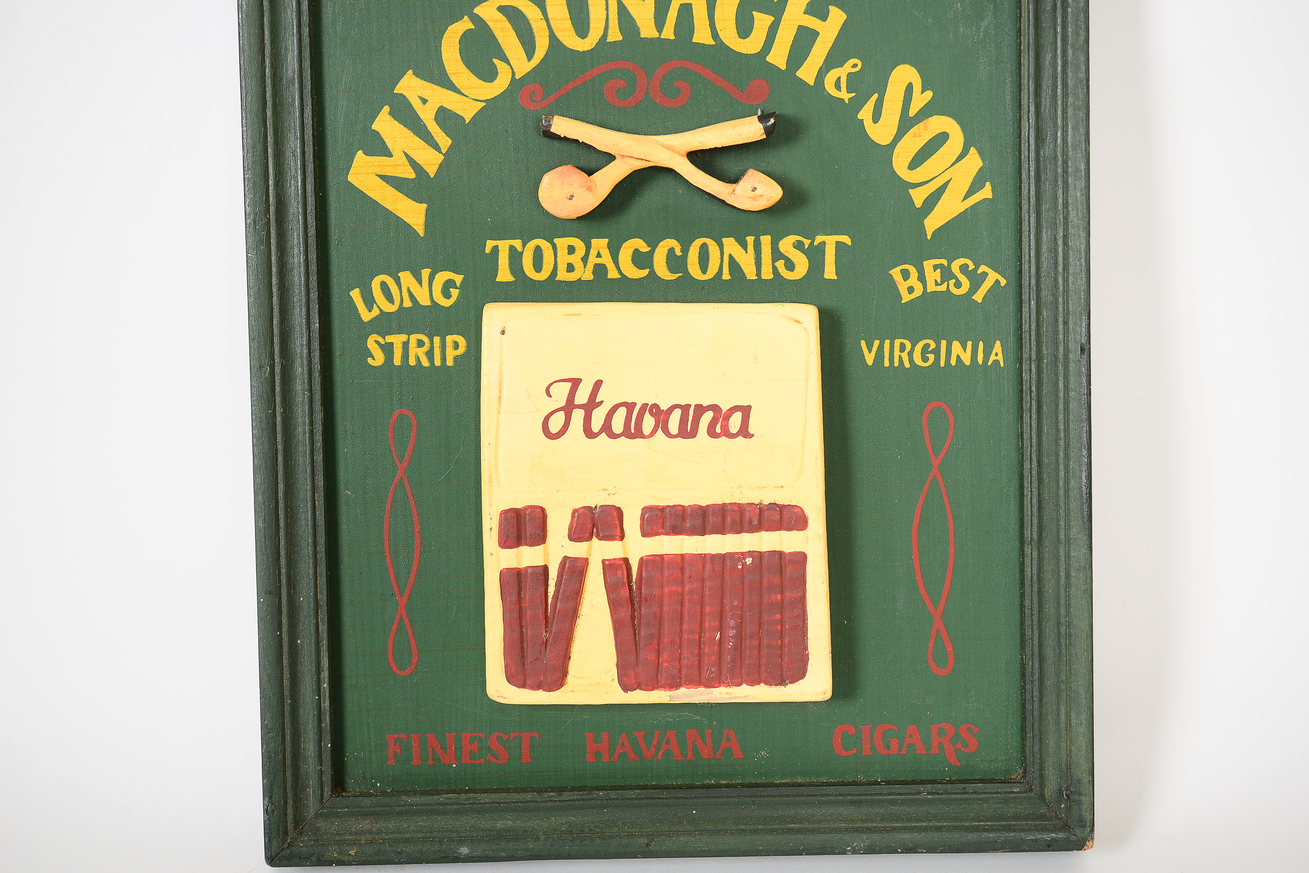 Two Painted Wooden Signs