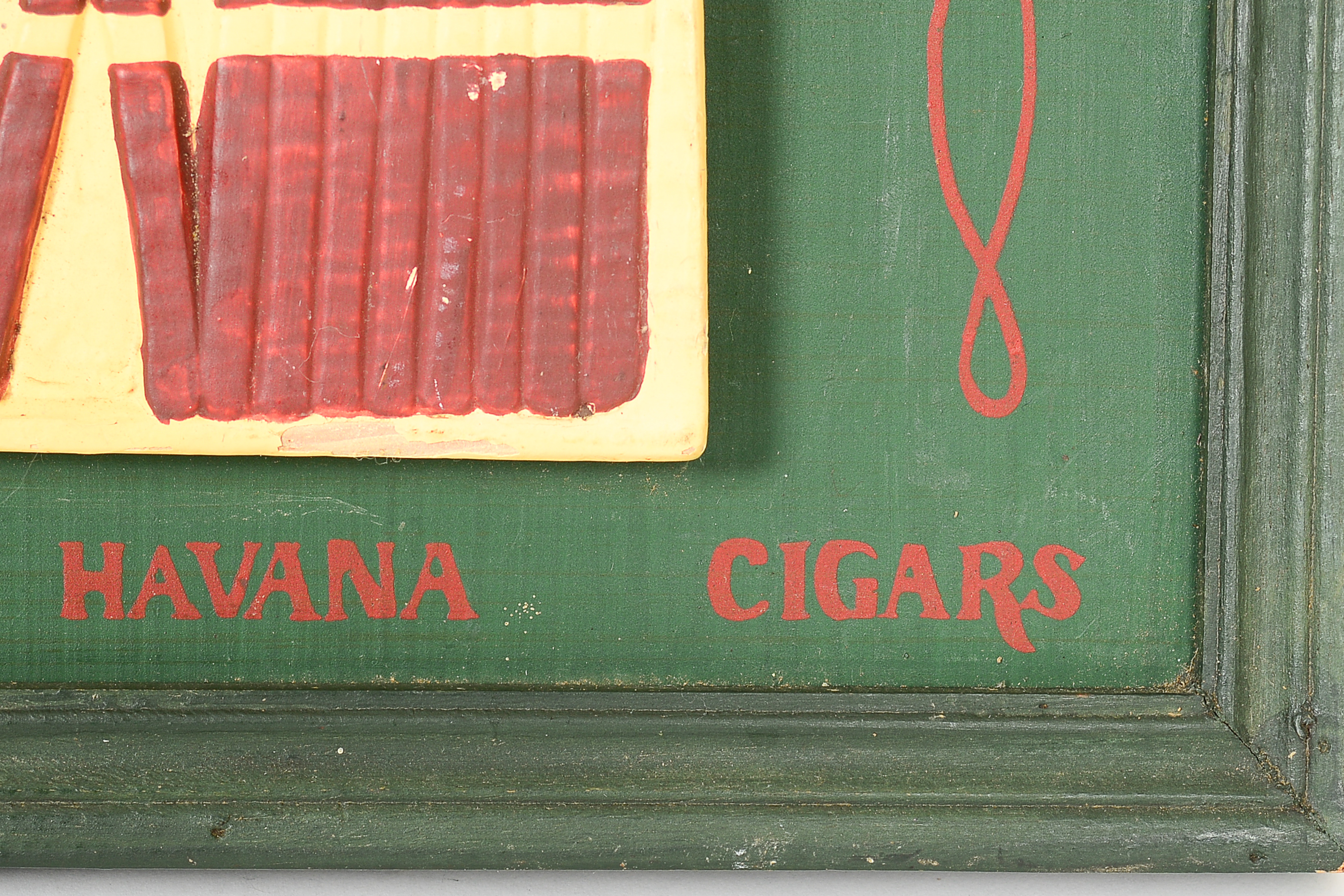 Two Painted Wooden Signs