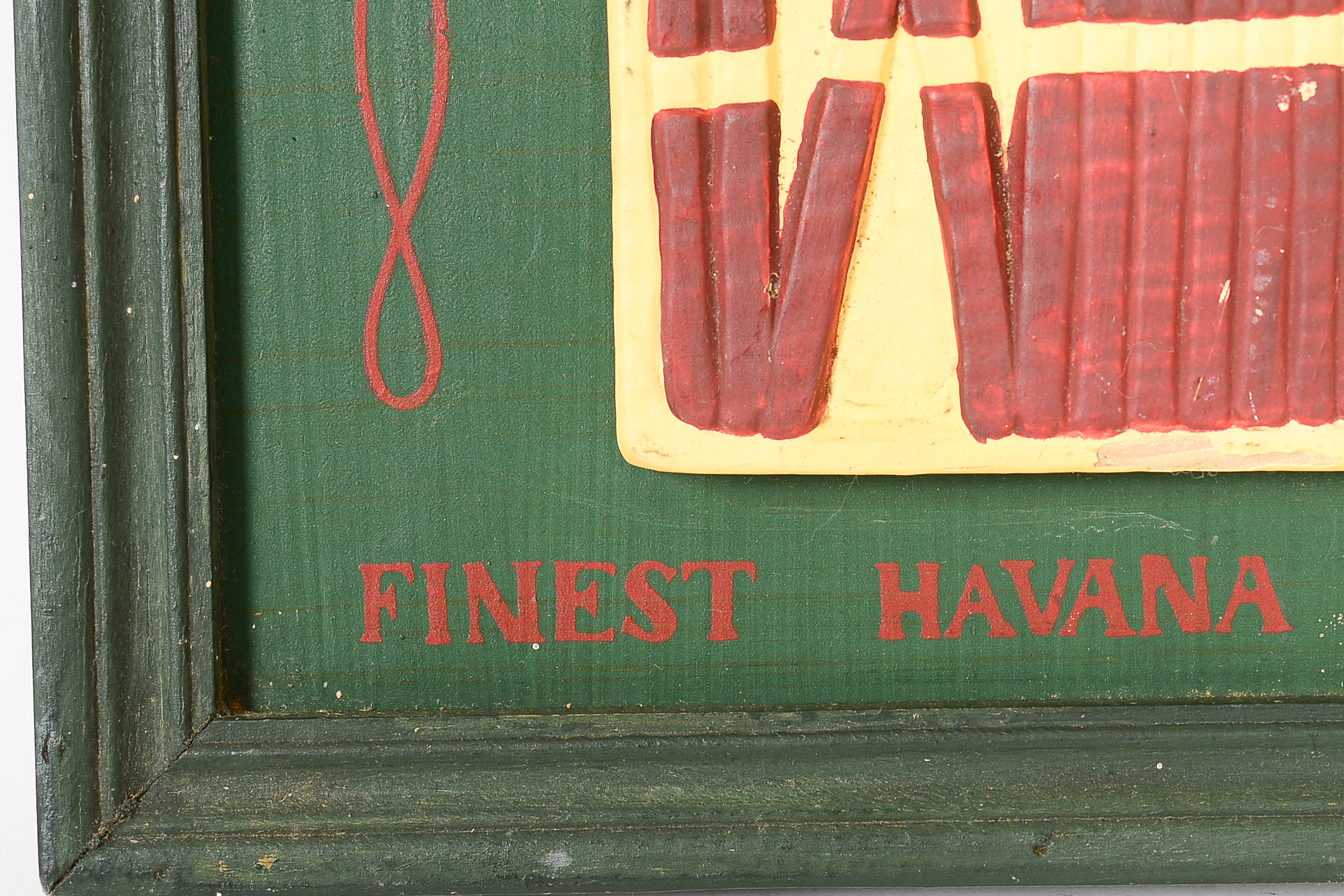 Two Painted Wooden Signs