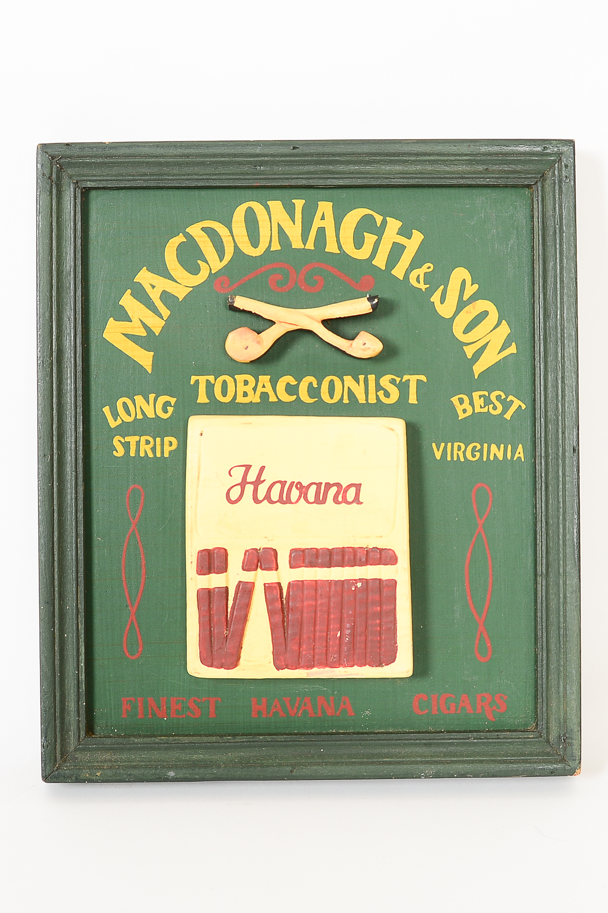 Two Painted Wooden Signs