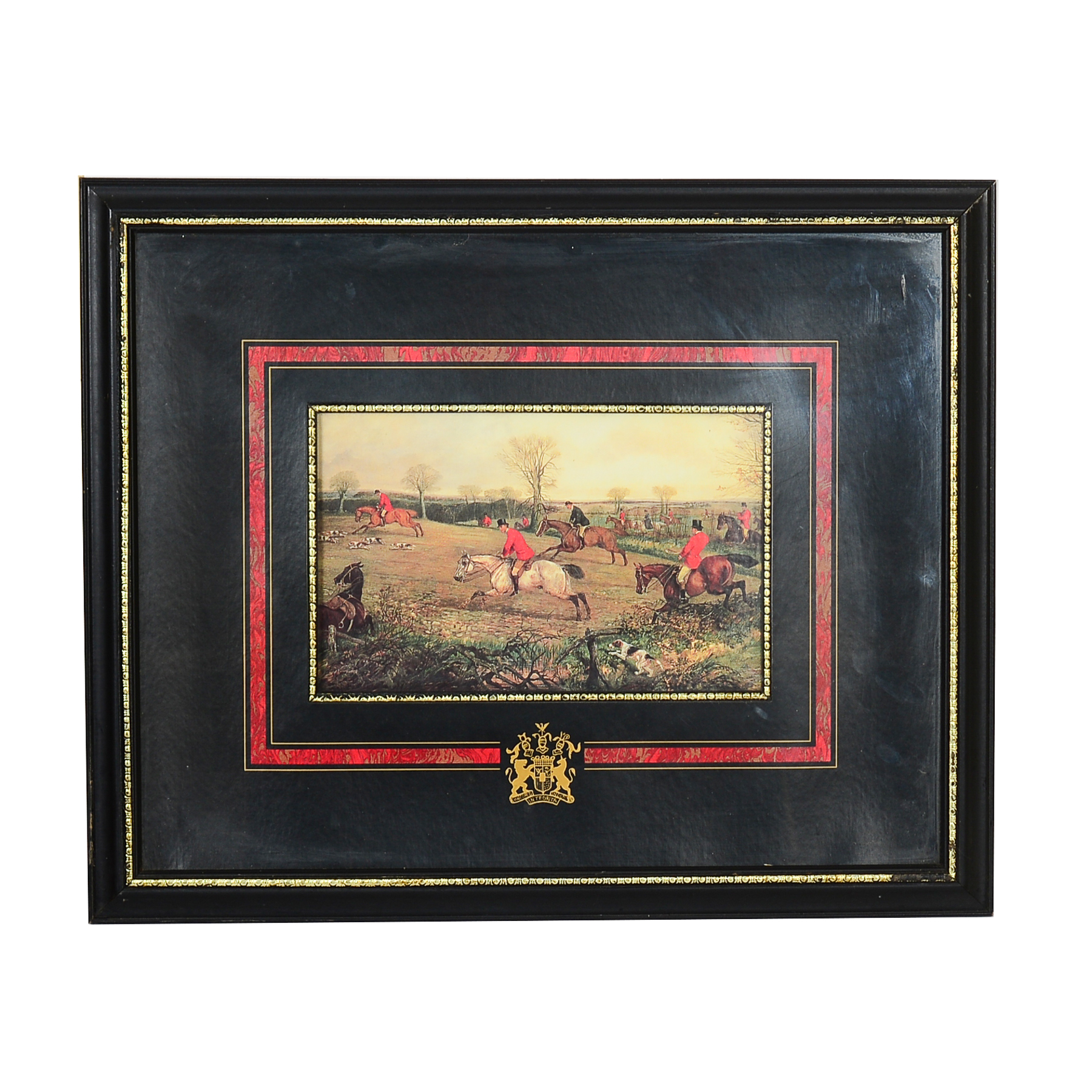 Henry Alken Offset Lithograph "Full Cry"