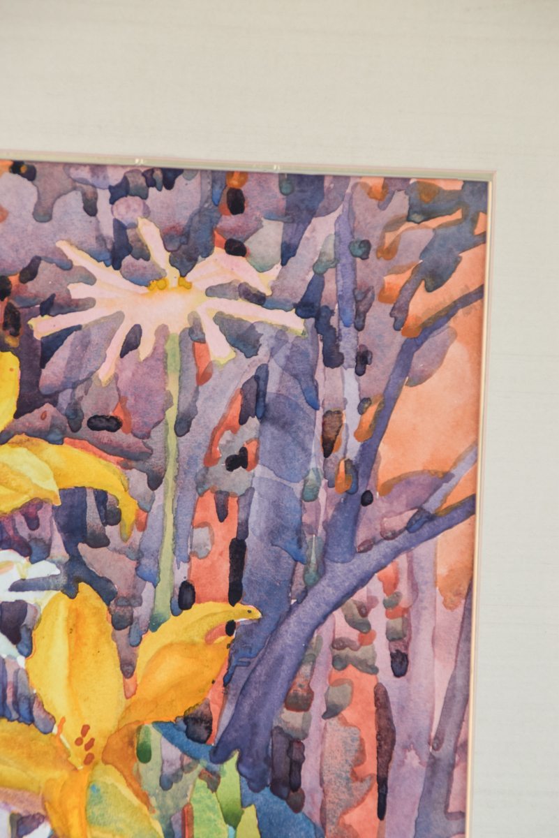 Floral Watercolor by Jayne Kiskadden