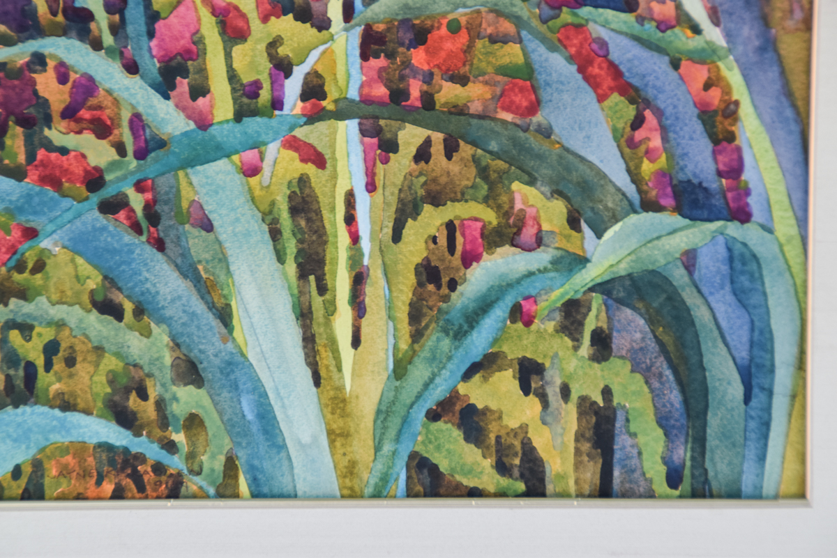 Floral Watercolor by Jayne Kiskadden