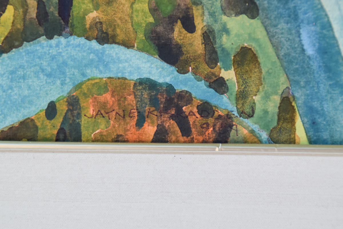 Floral Watercolor by Jayne Kiskadden