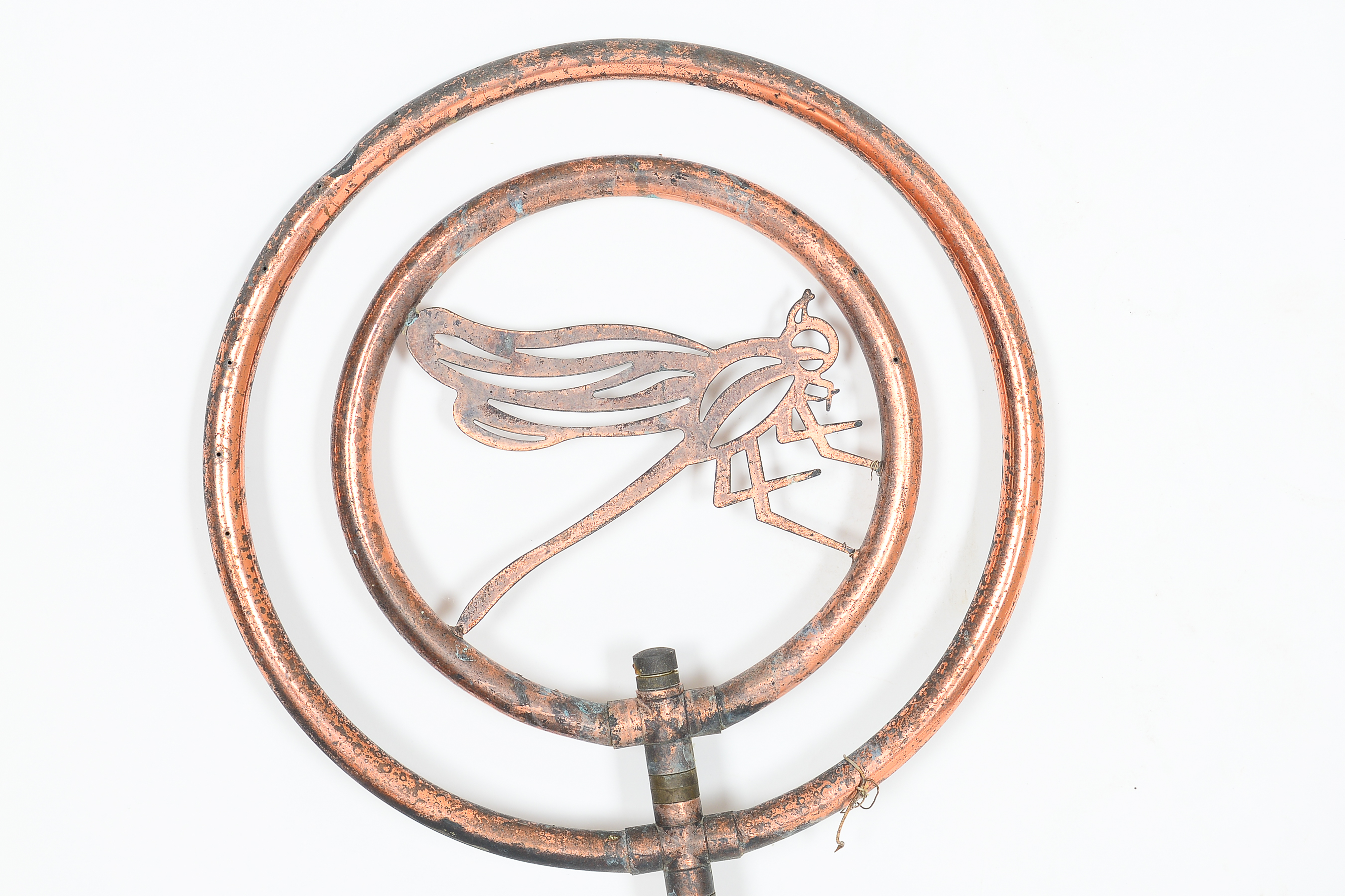 Trio of Decorative Copper Sprinklers