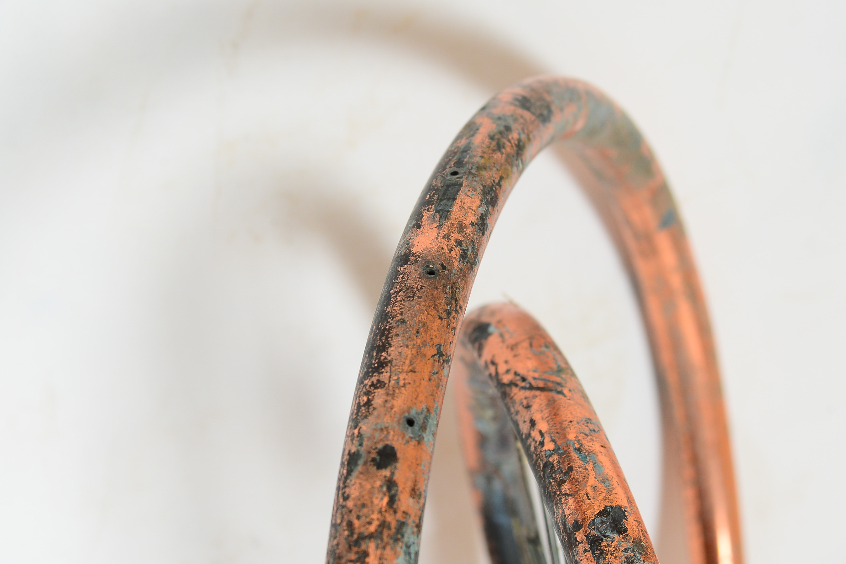 Trio of Decorative Copper Sprinklers