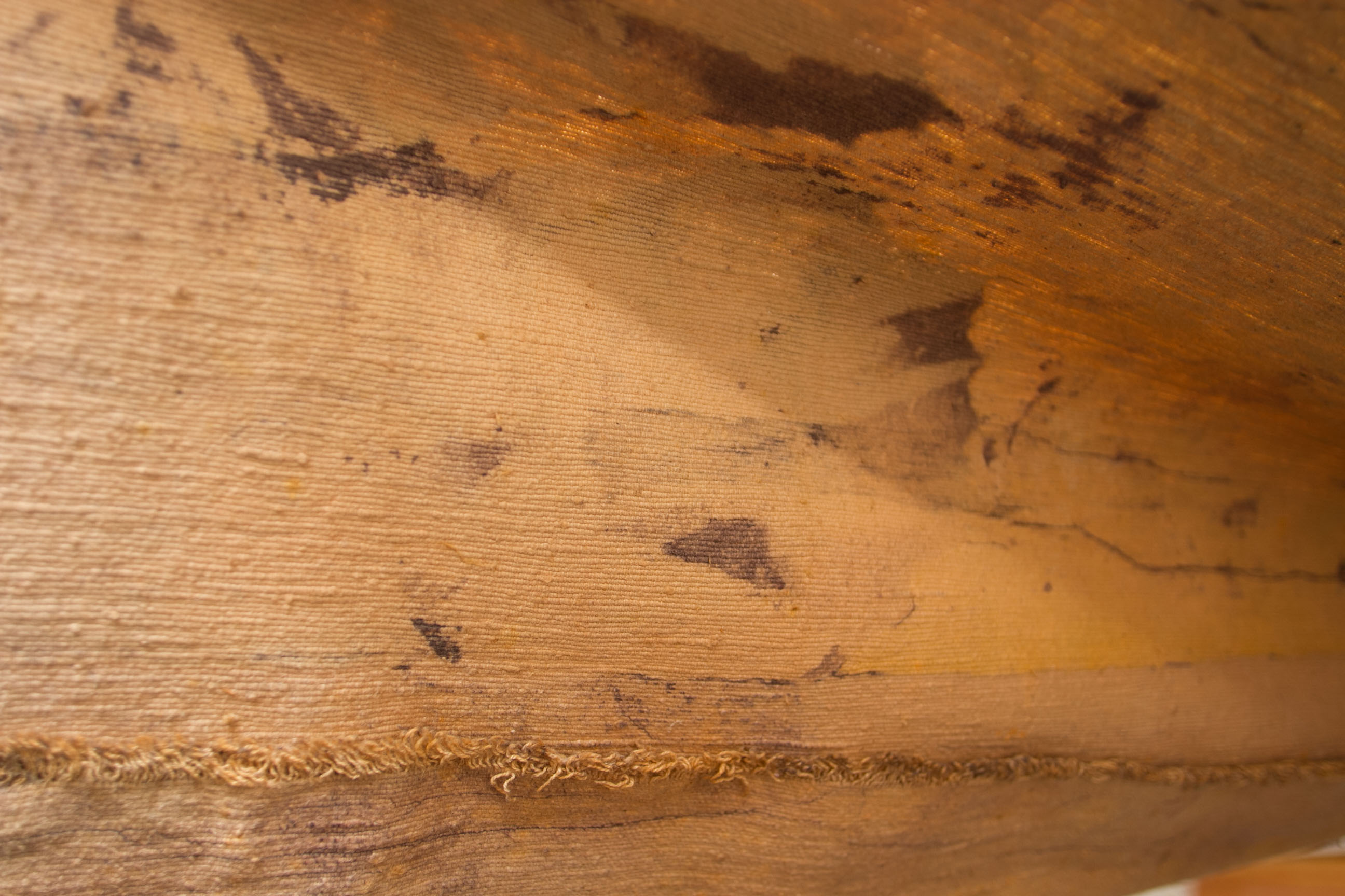 Painted Linen Wall Hanging