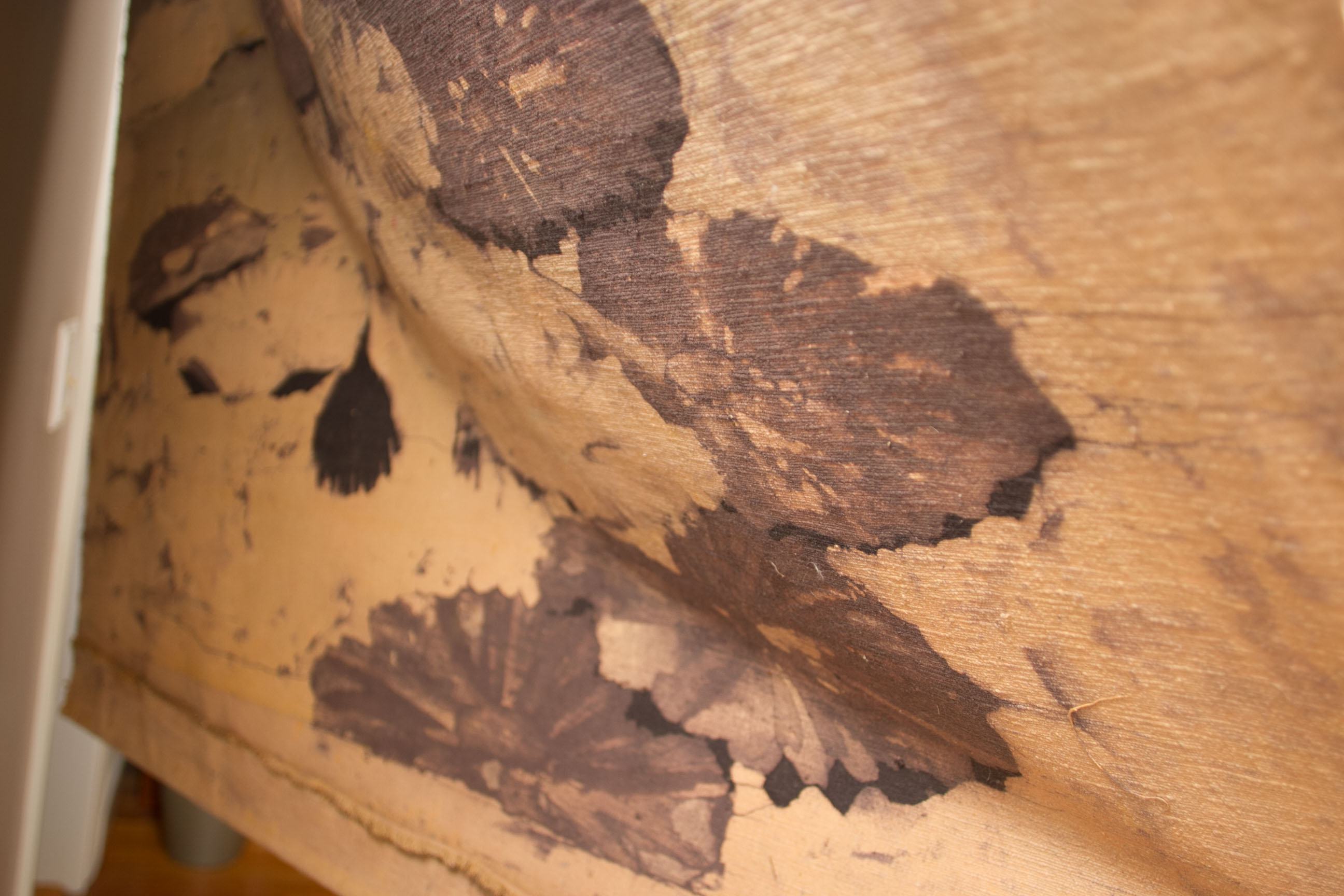 Painted Linen Wall Hanging