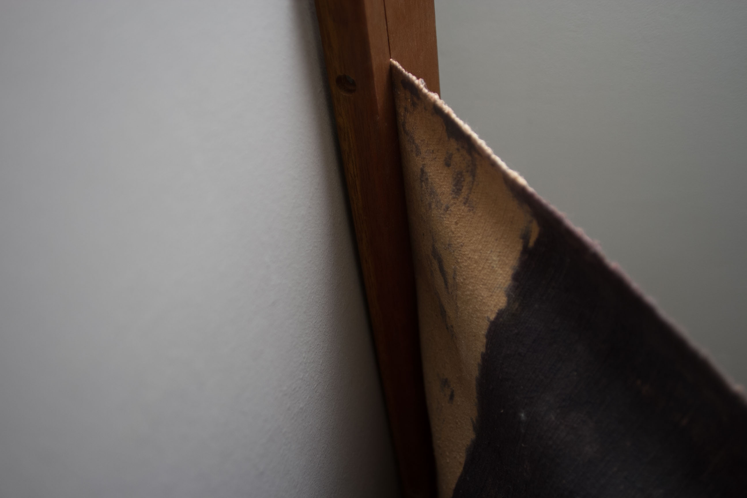 Painted Linen Wall Hanging