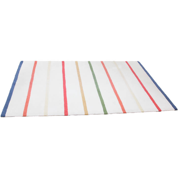 Tufted Striped Area Rug