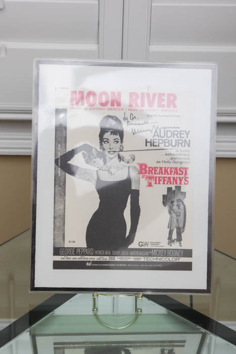 Lithographic "Moon River" Movie Poster Signed by Henry Mancini