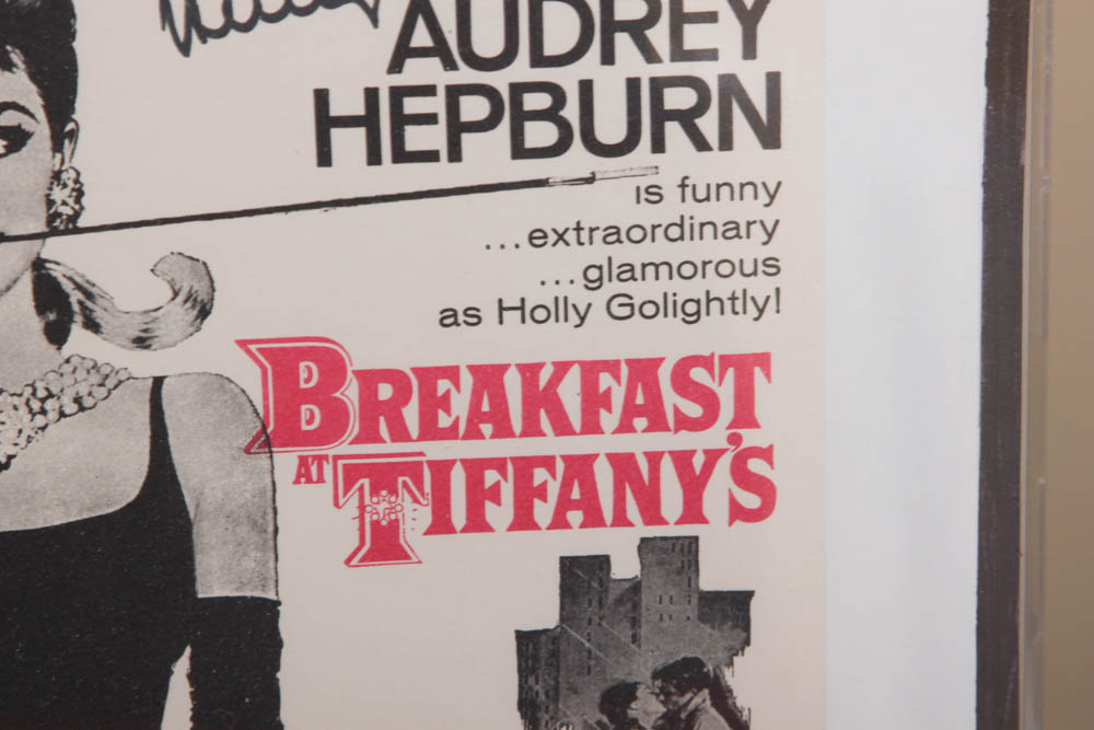 Lithographic "Moon River" Movie Poster Signed by Henry Mancini