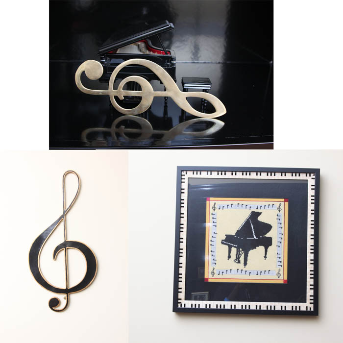 Set of Musical Decor