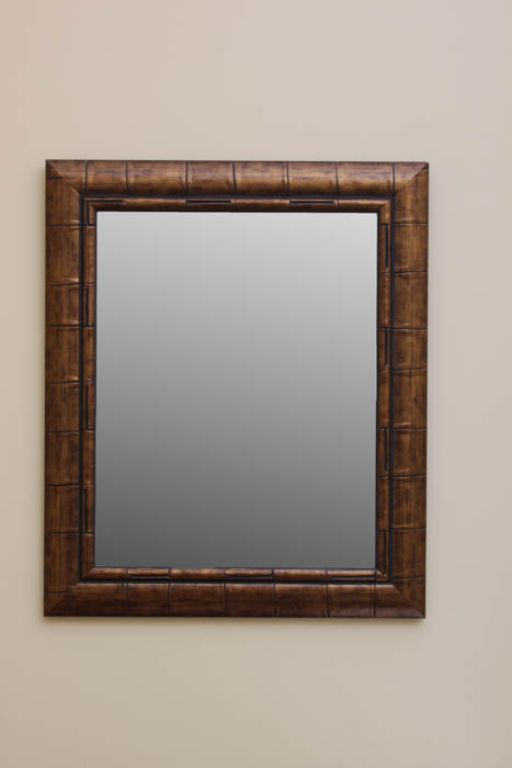 Bamboo Style Mirror