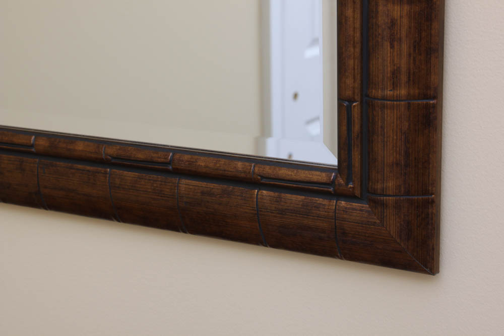 Bamboo Style Mirror