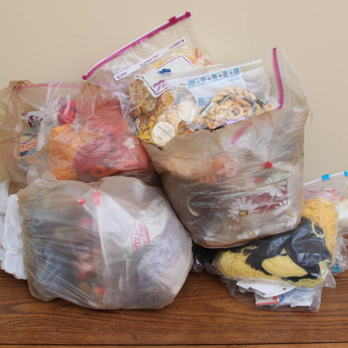 Collection of Knitting Yarn