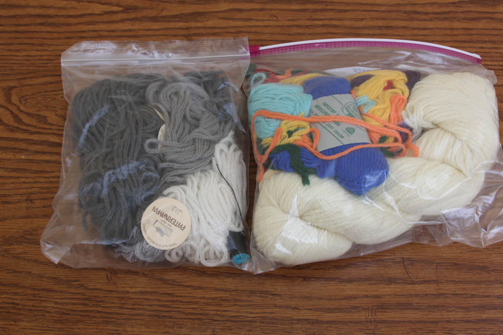 Collection of Knitting Yarn
