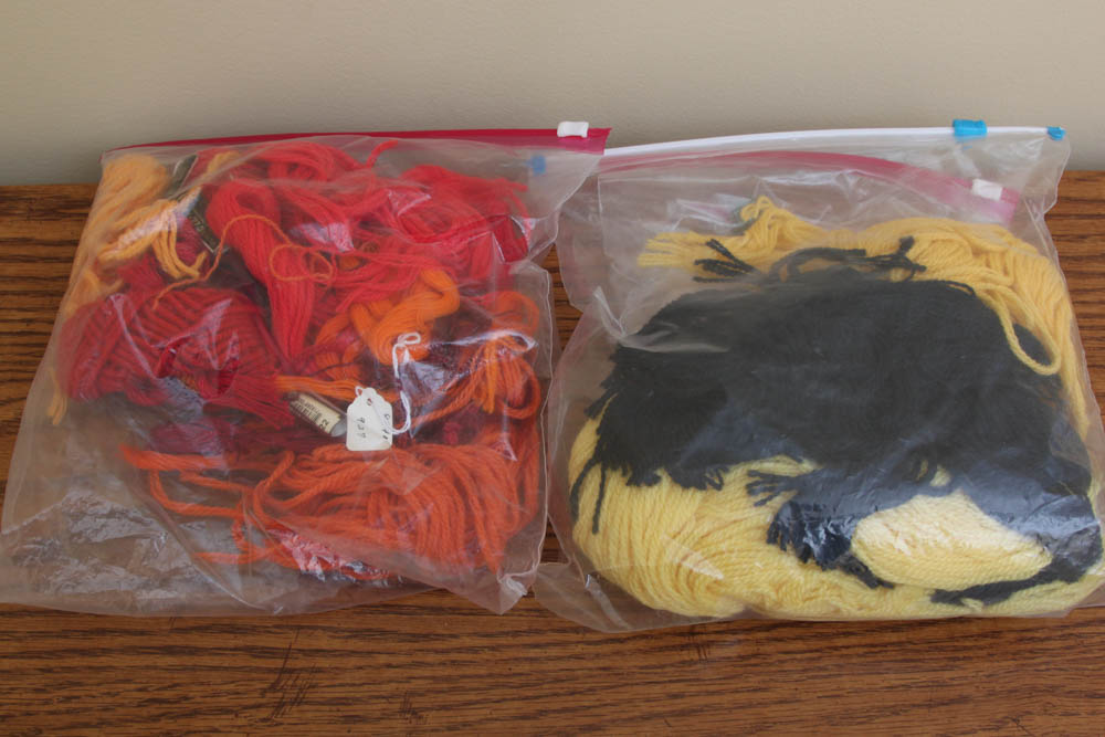 Collection of Knitting Yarn