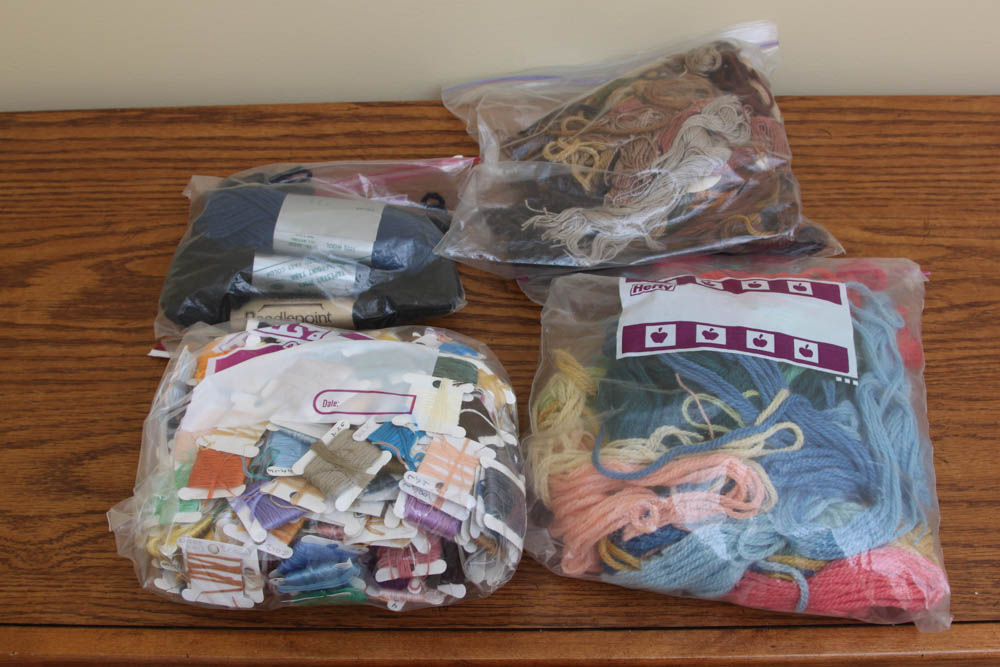 Collection of Knitting Yarn