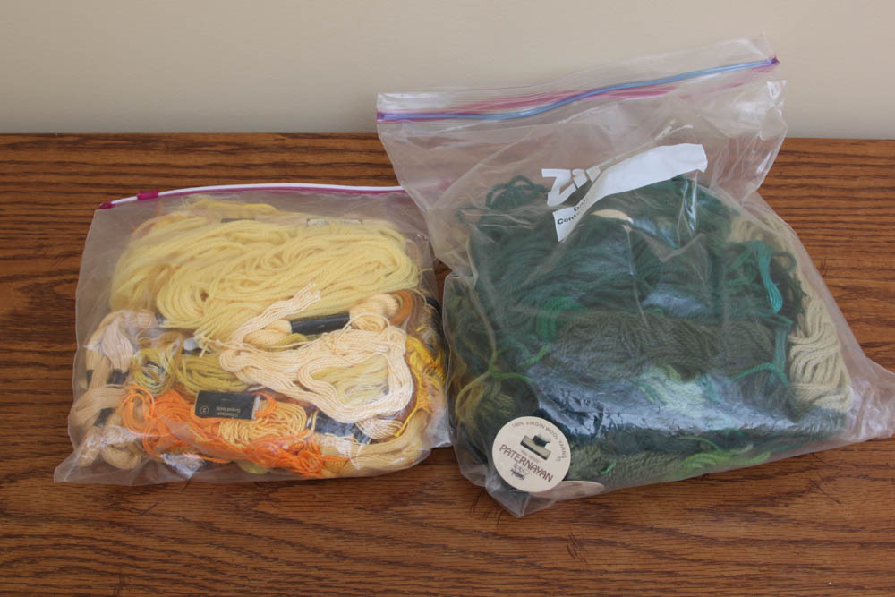 Collection of Knitting Yarn