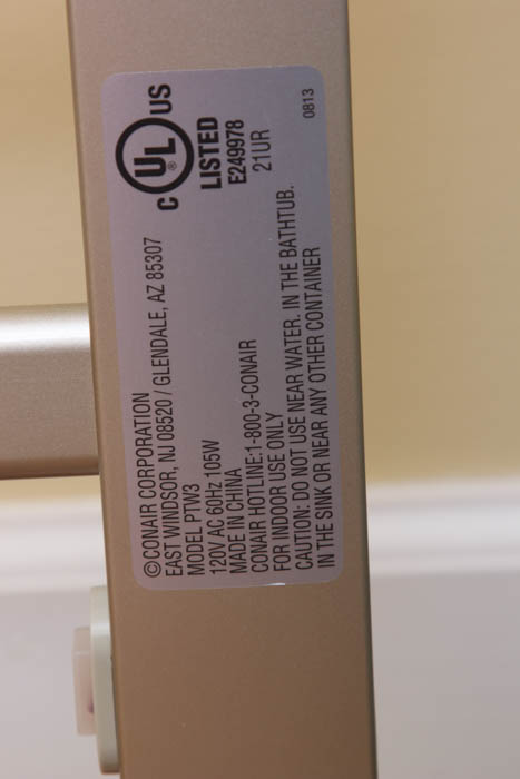 Conair Towel Warmer and Drying Rack