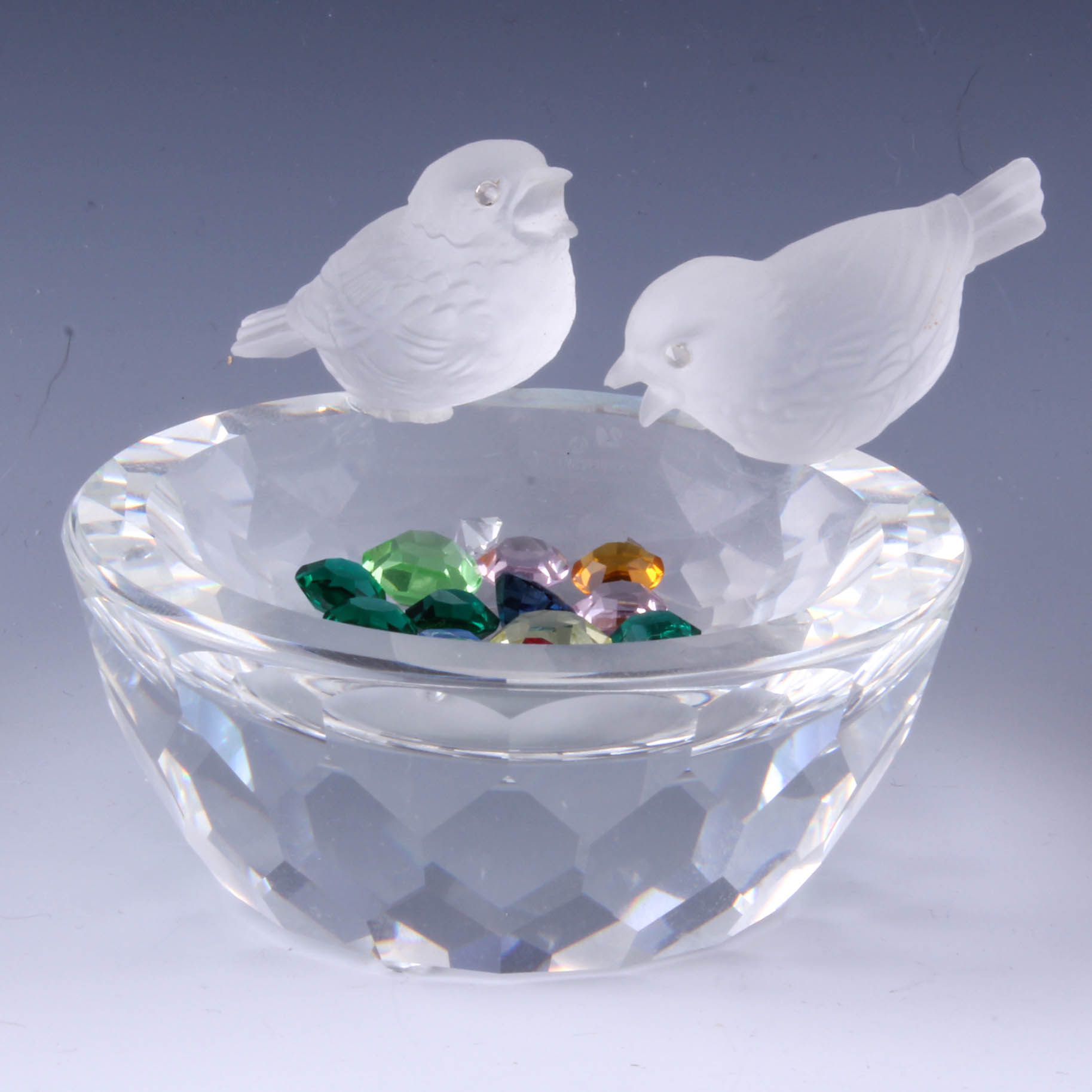 Assortment of Swarovski Crystal Bird Figurines