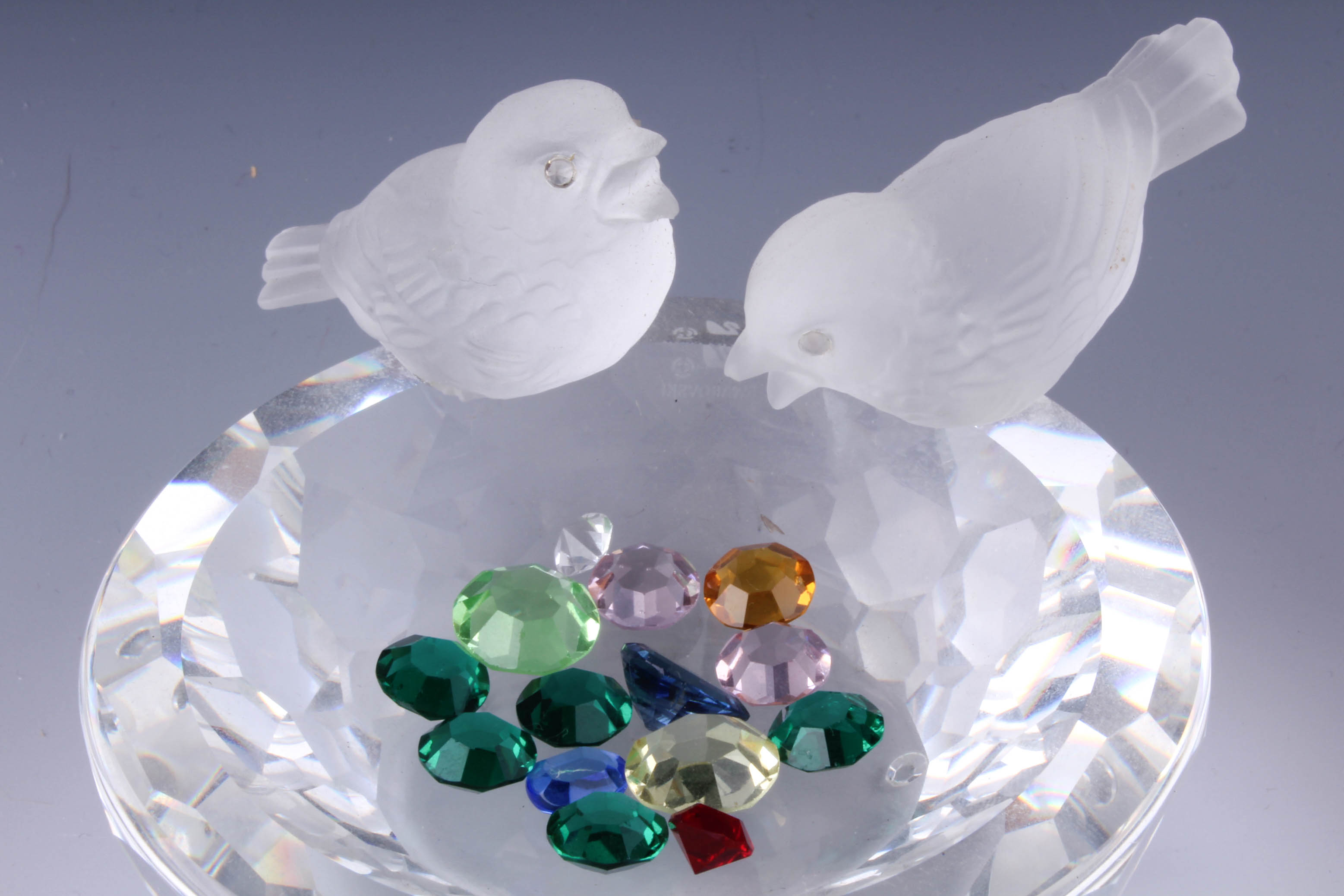 Assortment of Swarovski Crystal Bird Figurines