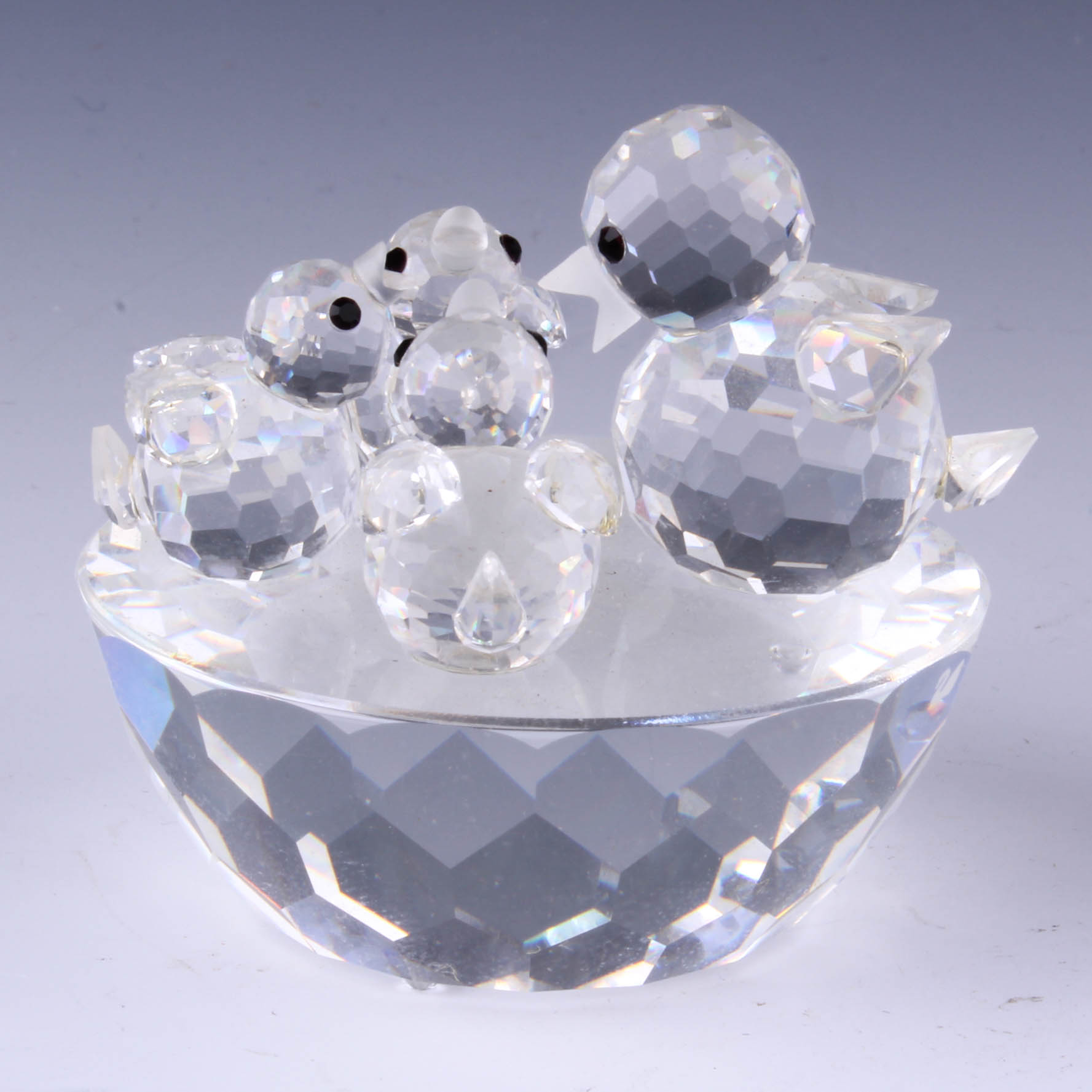 Assortment of Swarovski Crystal Bird Figurines