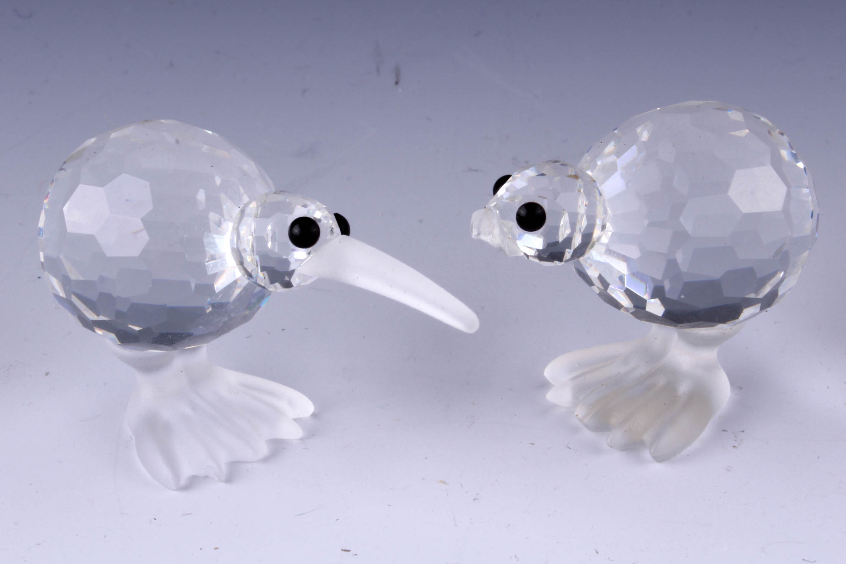 Assortment of Swarovski Crystal Bird Figurines