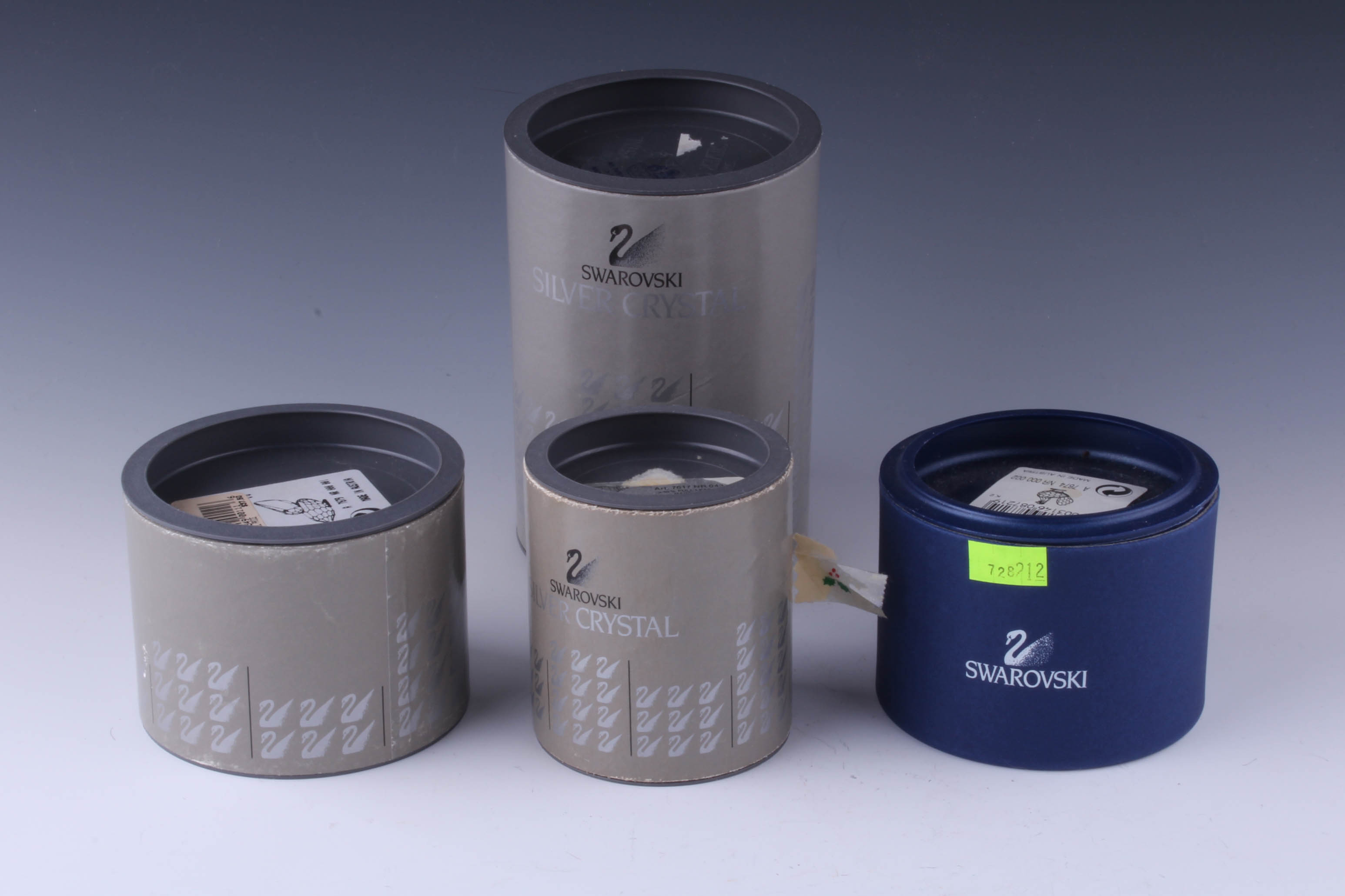 Assortment of Swarovski Crystal Bird Figurines