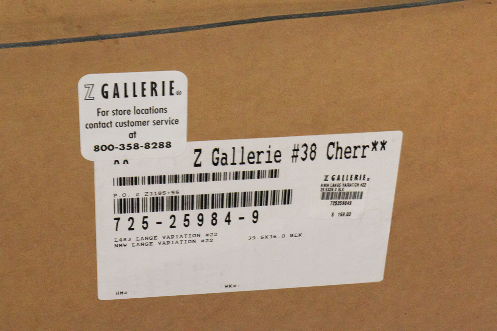 T.L. Lange Variation Abstract Reproduction