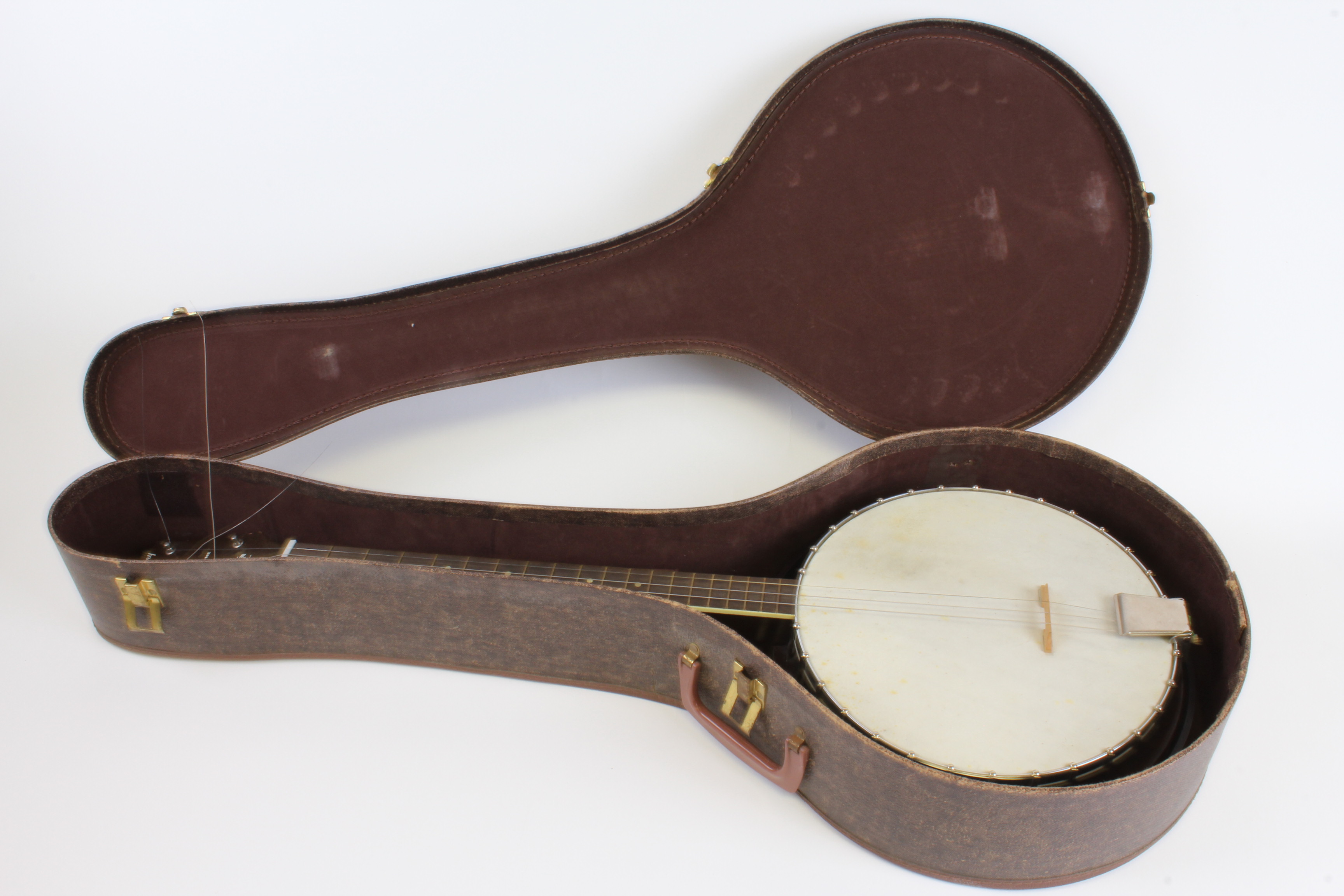 Harmony Banjo, Acoustic Guitar and Yamaha Strat Style Electric