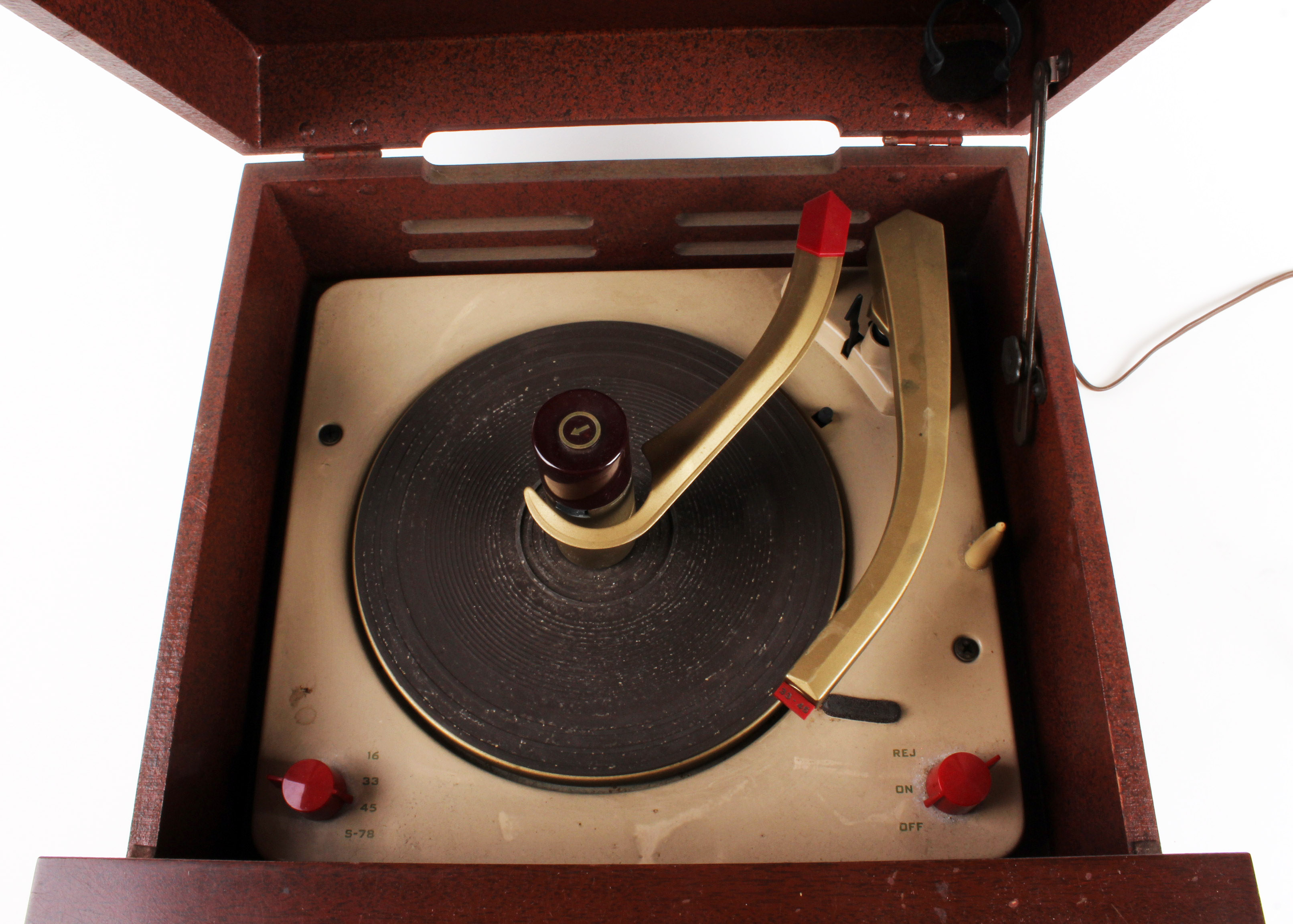 Vintage Voice of Music Record Player