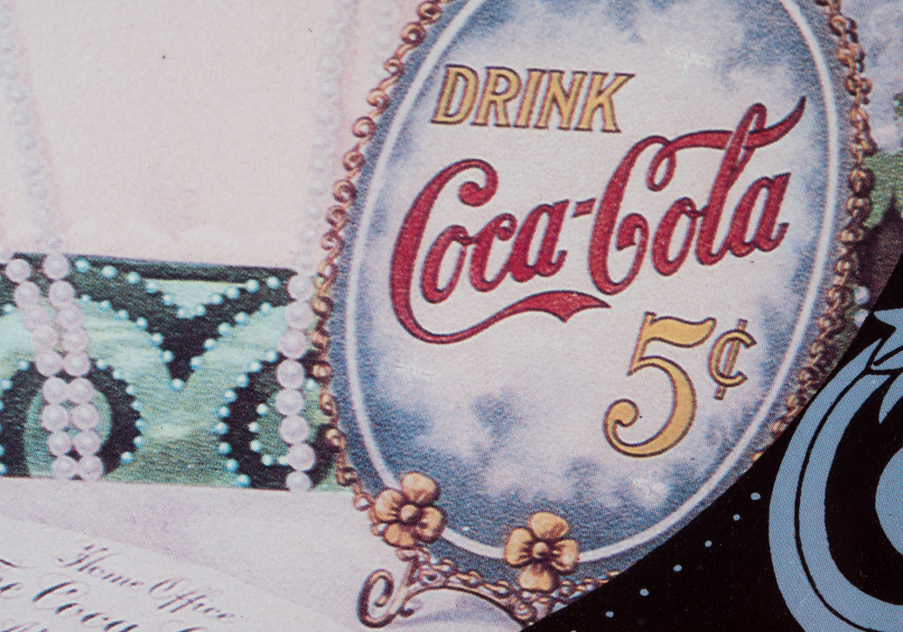 Framed Vintage Advertisements