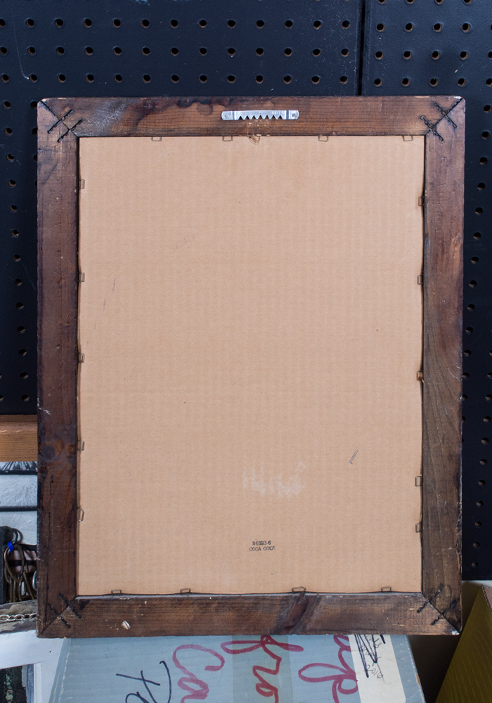 Framed Vintage Advertisements