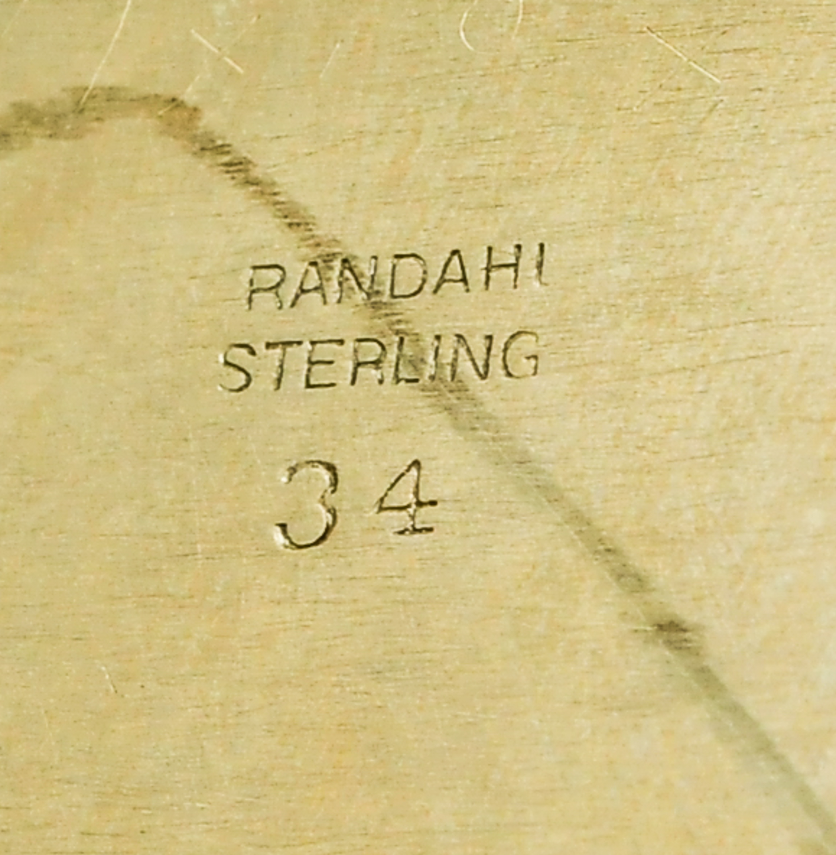 Vintage Randahl Sterling Silver Plate