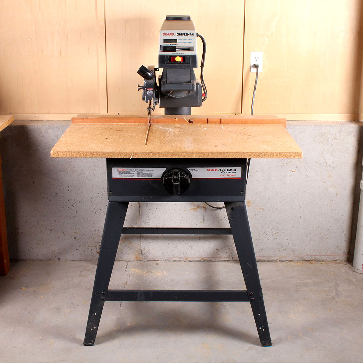 Sears/Craftsman 10 Inch Electronic Radial Saw