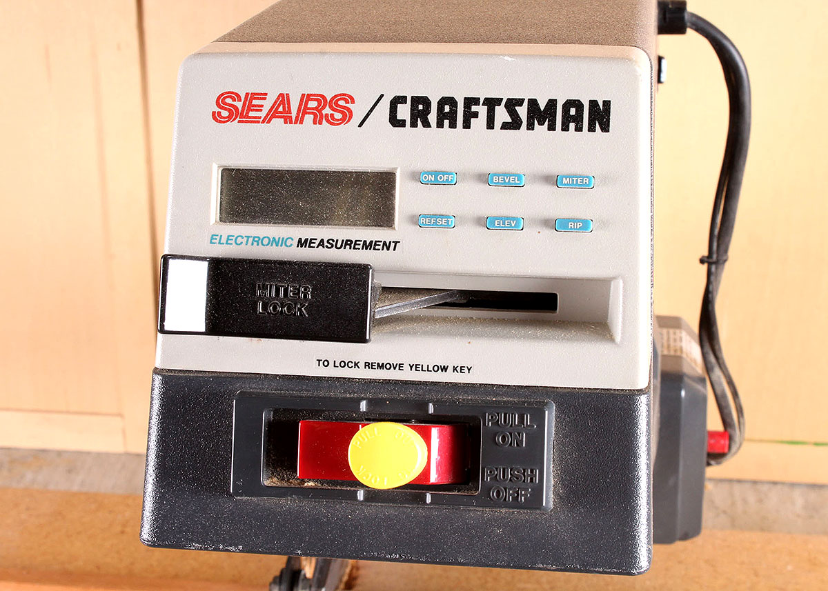 Sears/Craftsman 10 Inch Electronic Radial Saw