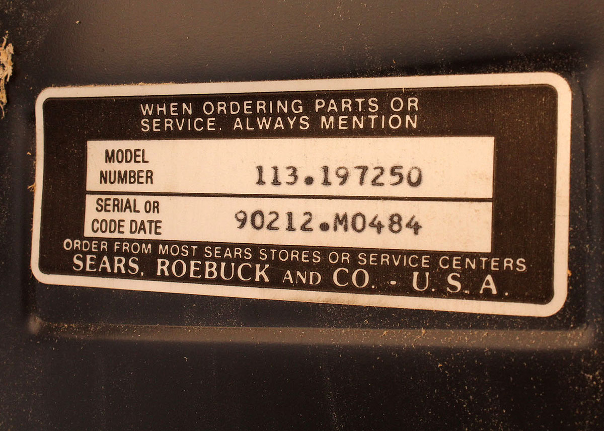 Sears/Craftsman 10 Inch Electronic Radial Saw