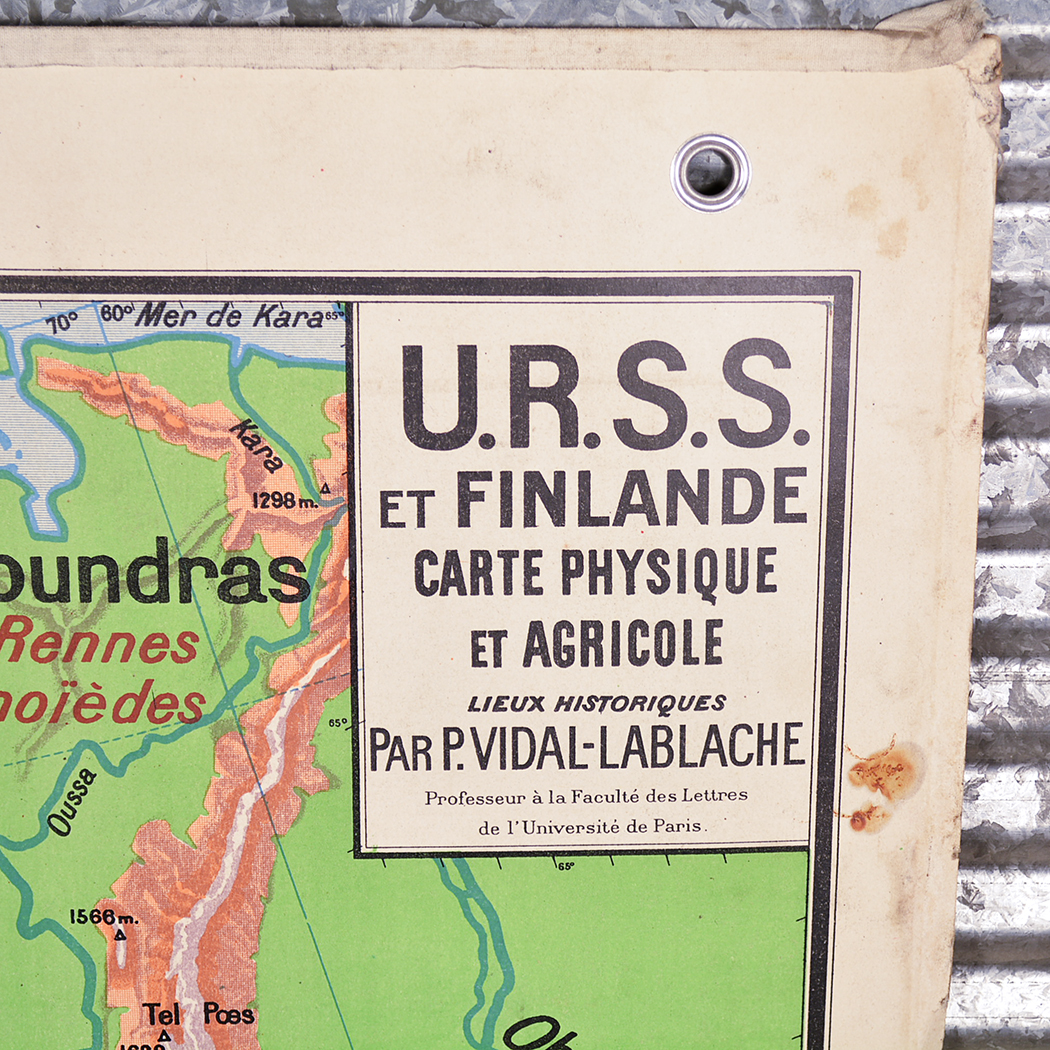 Vintage USSR Finlande 1939 "Winter War" Maps