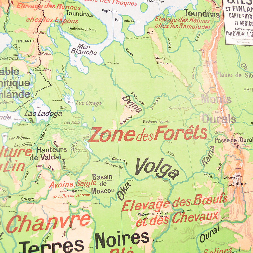 Vintage USSR Finlande 1939 "Winter War" Maps