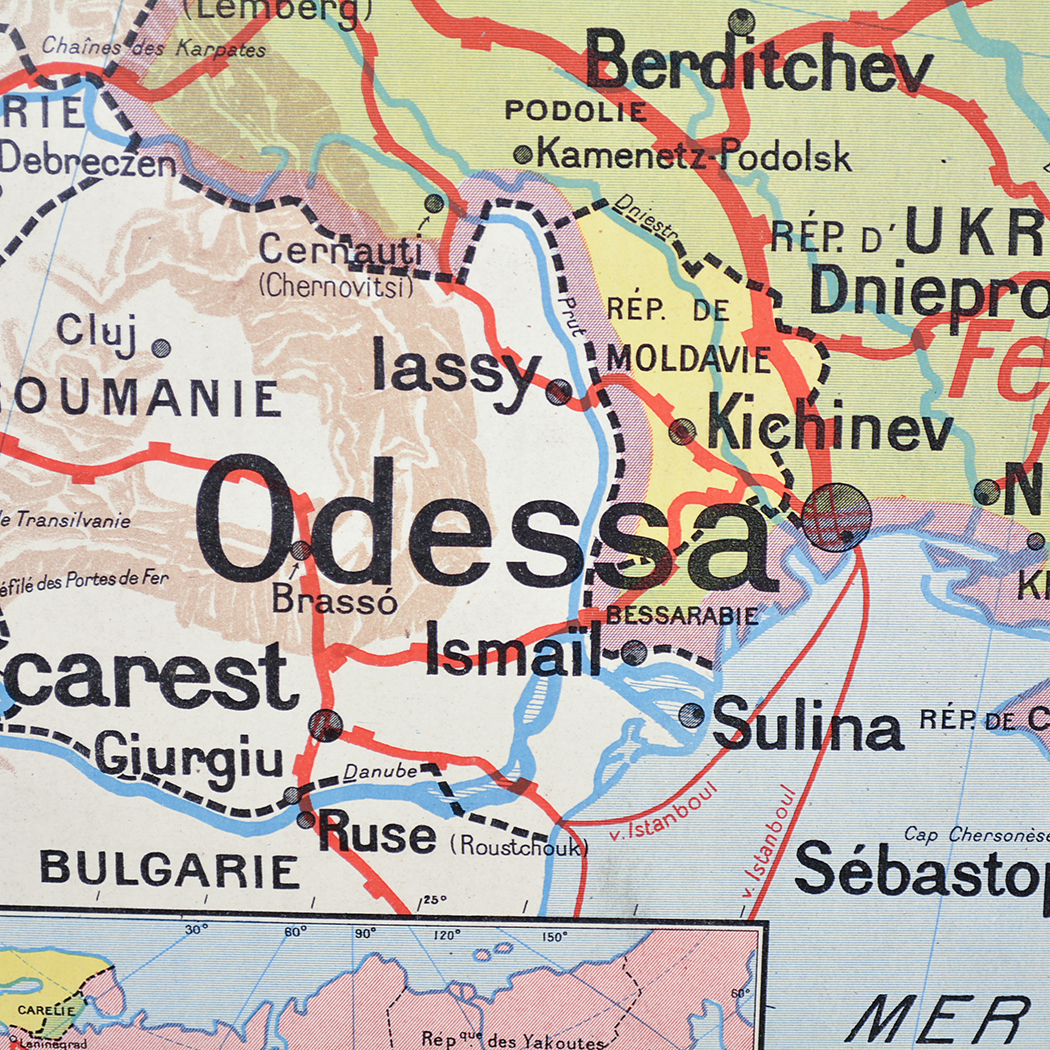 Vintage USSR Finlande 1939 "Winter War" Maps