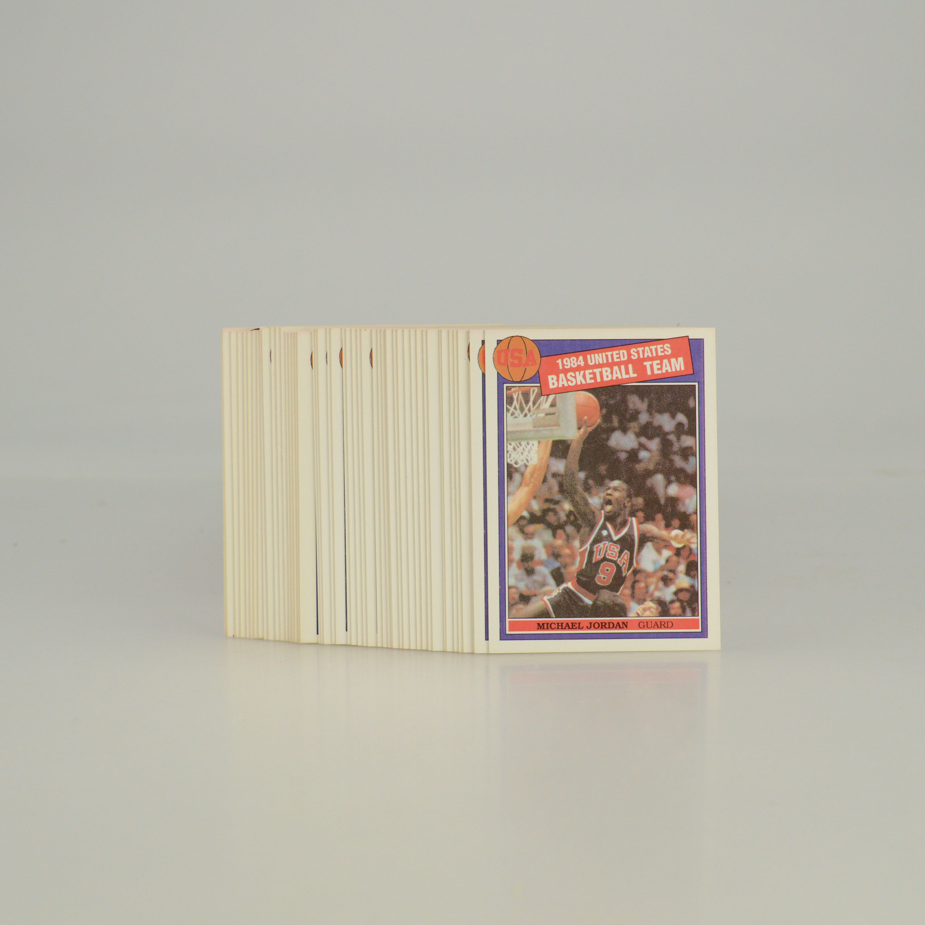 Collection of Michael Jordan Olympic Cards