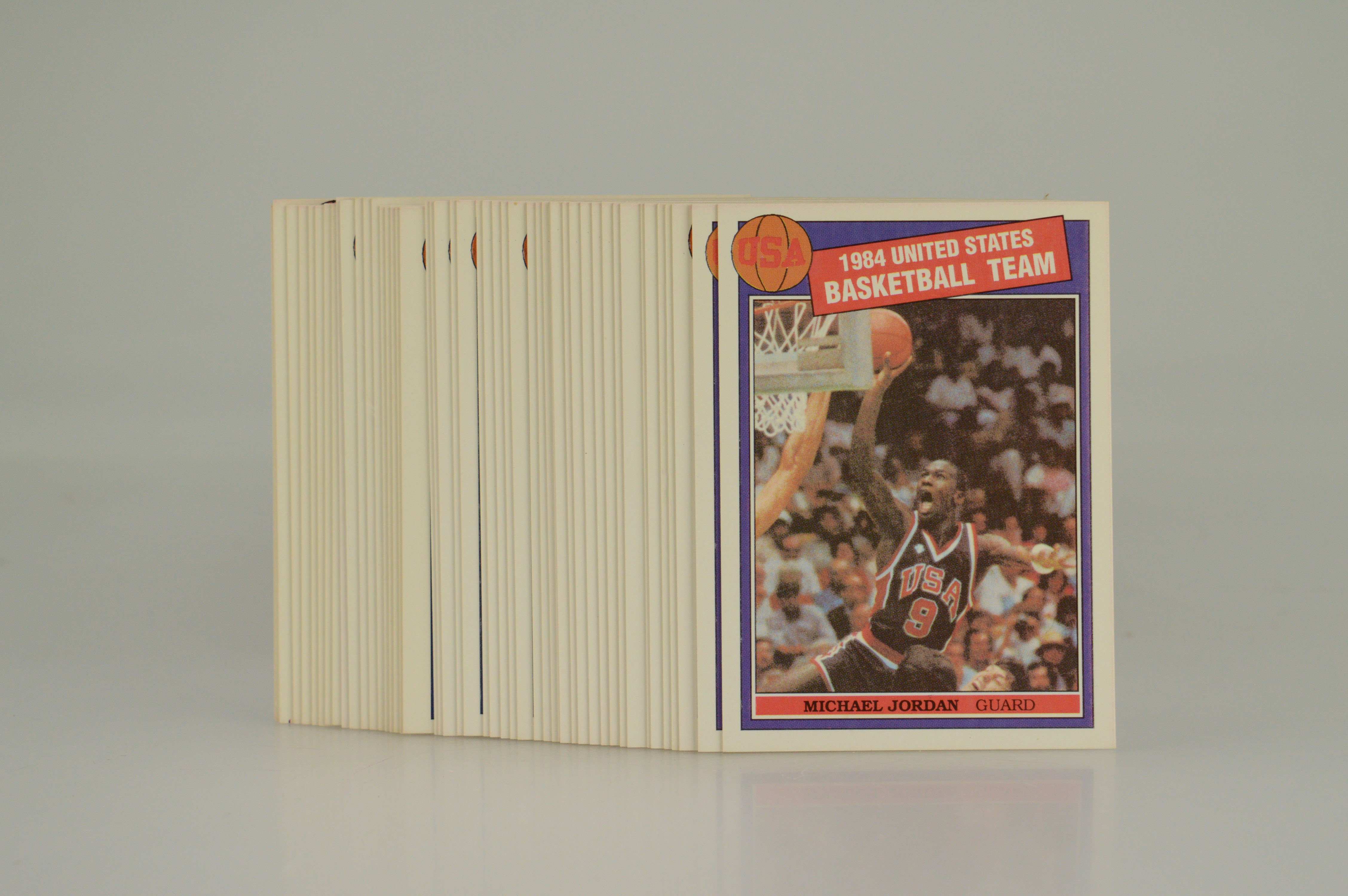 Collection of Michael Jordan Olympic Cards