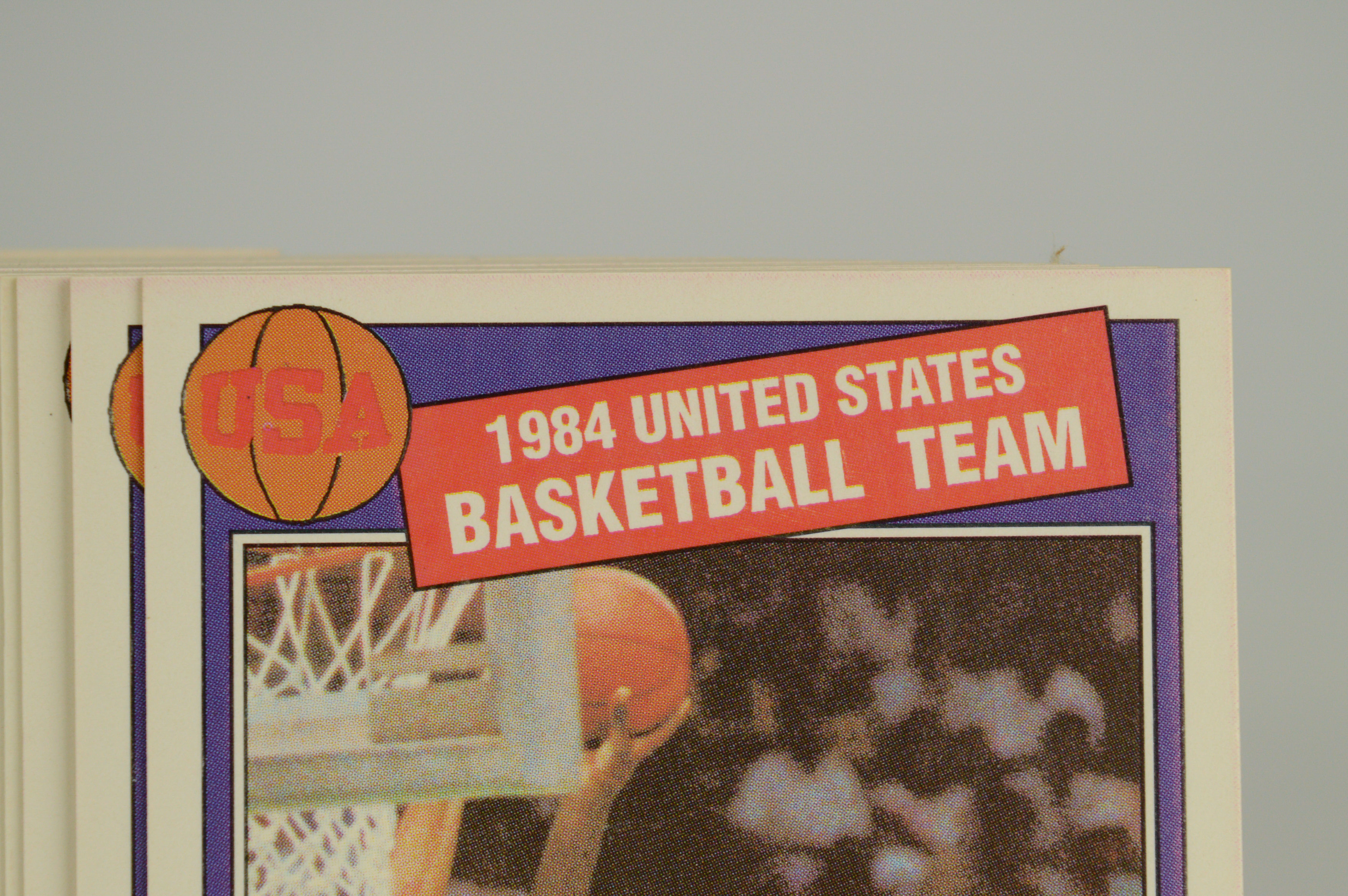 Collection of Michael Jordan Olympic Cards