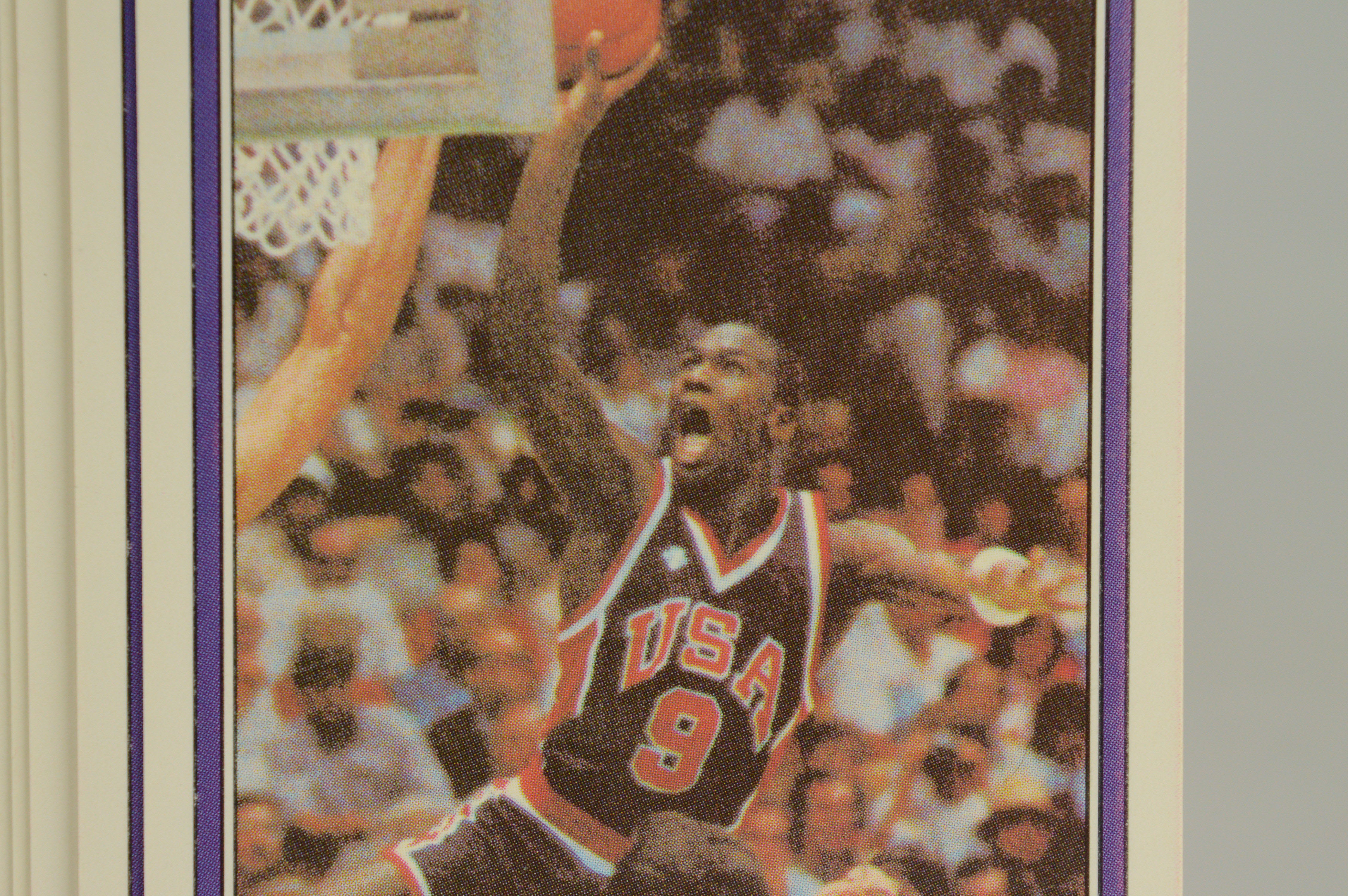 Collection of Michael Jordan Olympic Cards