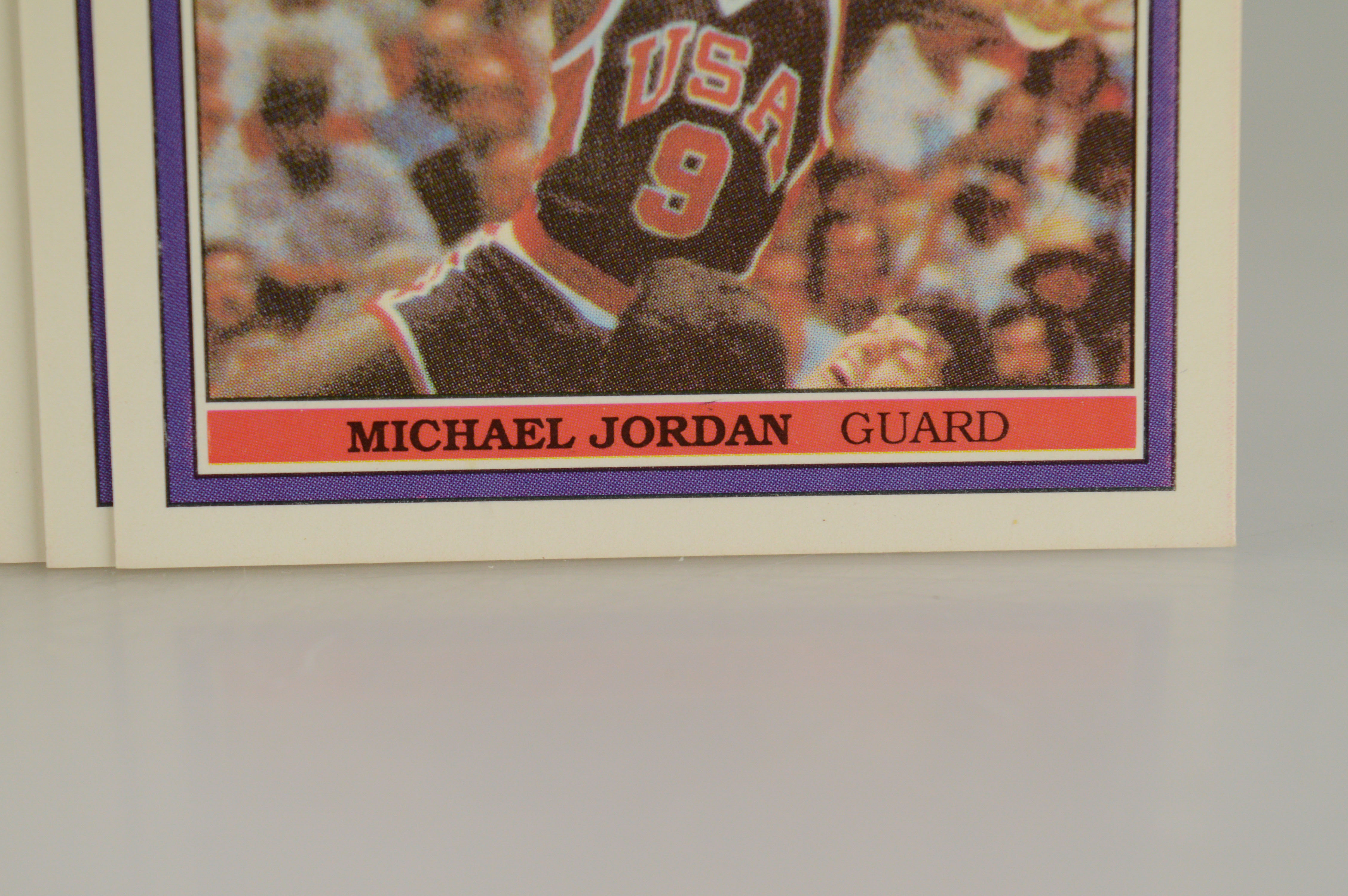 Collection of Michael Jordan Olympic Cards