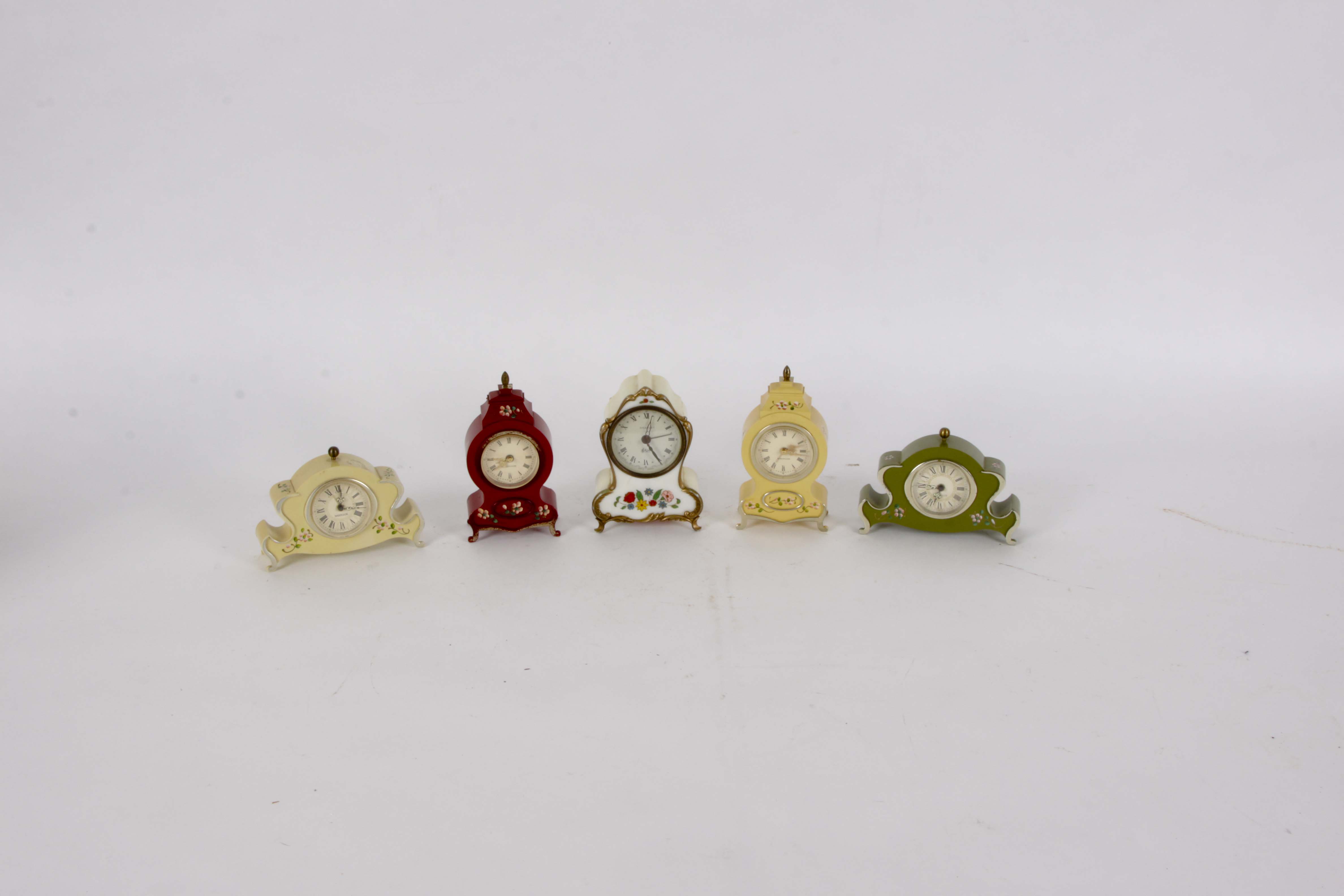 Five Vintage Clocks Made in Germany